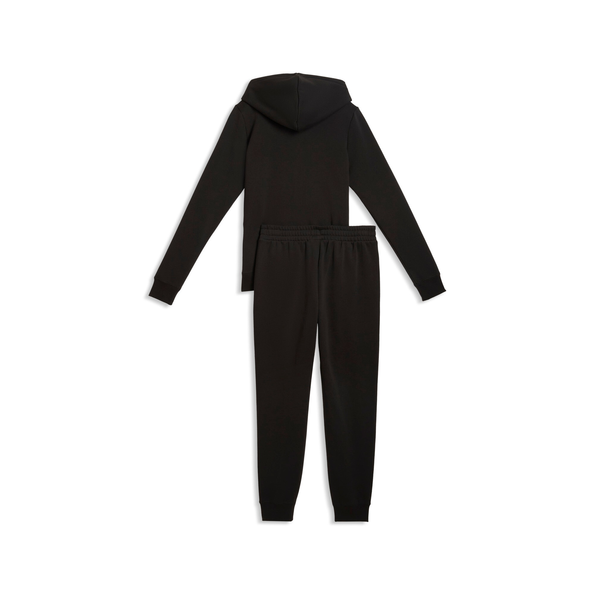 PUMA Trainingsanzug »HOODED SWEAT SUIT FULL-ZIP FL CL« 2 mit Kapuze, Regular Fit