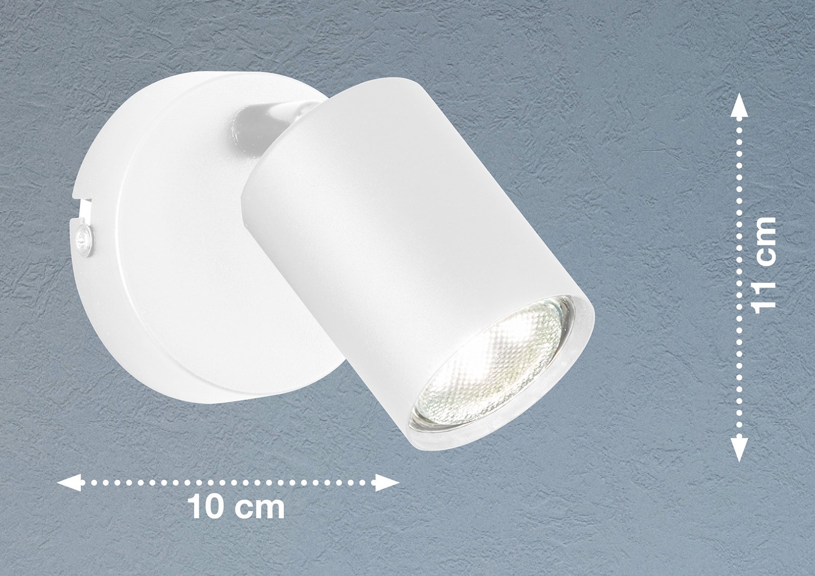 FISCHER & HONSEL Wandleuchte »Vano«, 1 flammig, Leuchtmittel GU10 | LED wechselbar