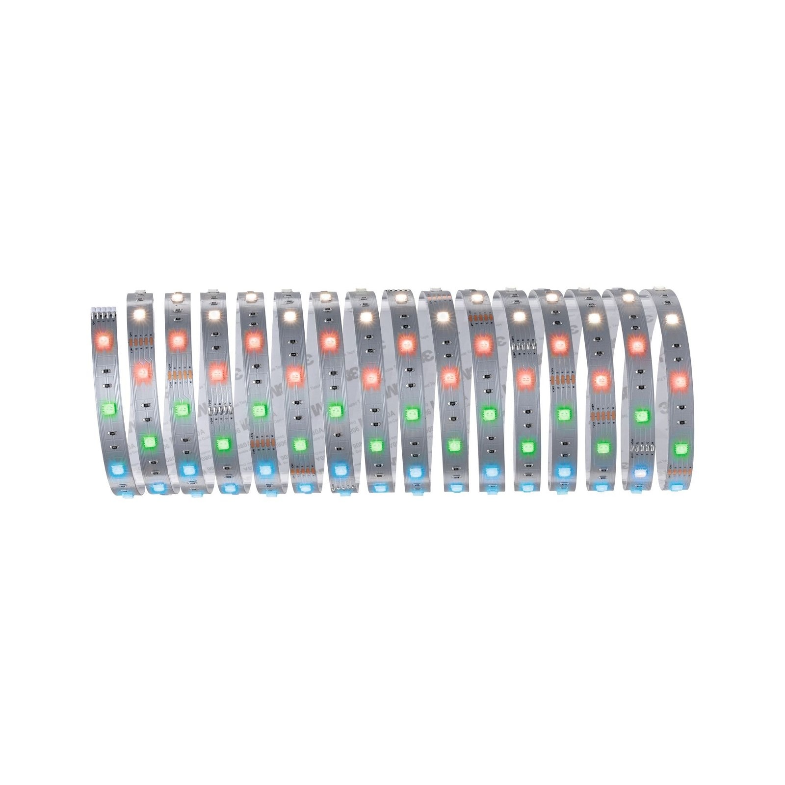 Paulmann LED-Streifen »MaxLED 250 Stripe 5m RGBW IP20 3000K 31,5W 24V Silber«, 1 St.-flammig