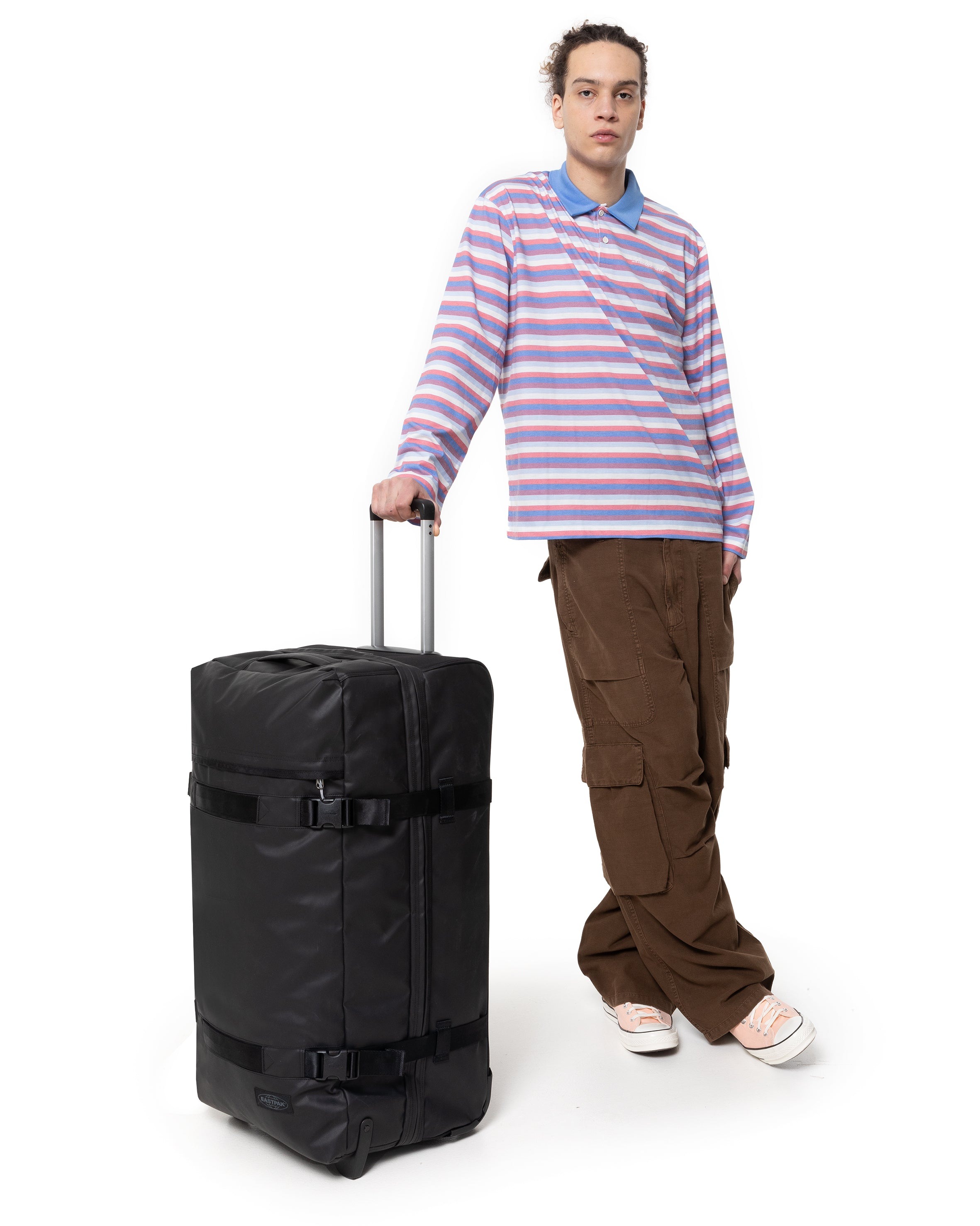 Eastpak Weichgepäck-Trolley »TRANSIT'R L« 121 l 2 Rollen Reisegepäck Aufgabegepäck Reisekoffer mit TSA Schloss Reisetasche