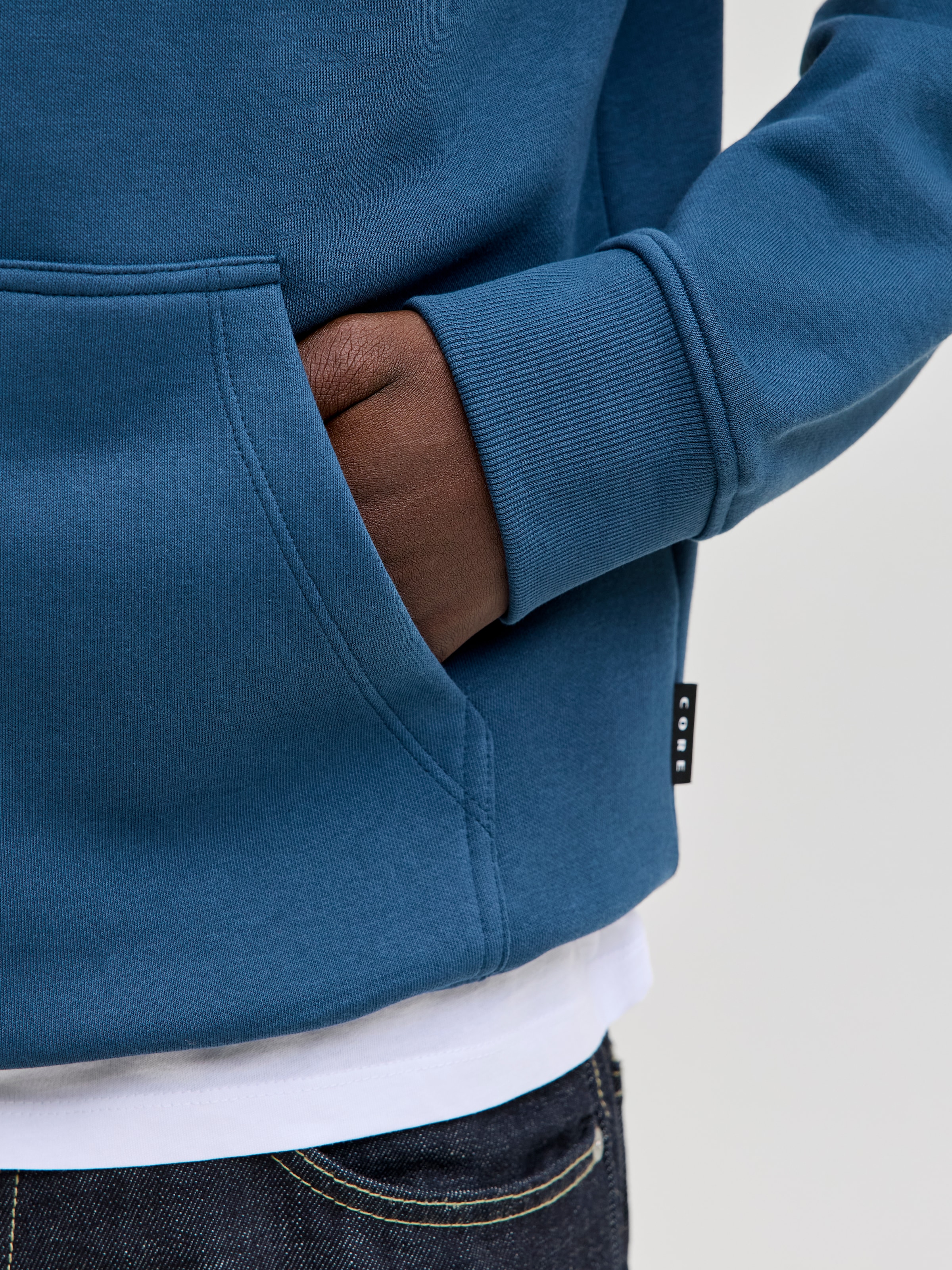 Jack & Jones PlusSize Kapuzensweatshirt »JCOFUSION BRANDING SWEAT HOOD PLS«
