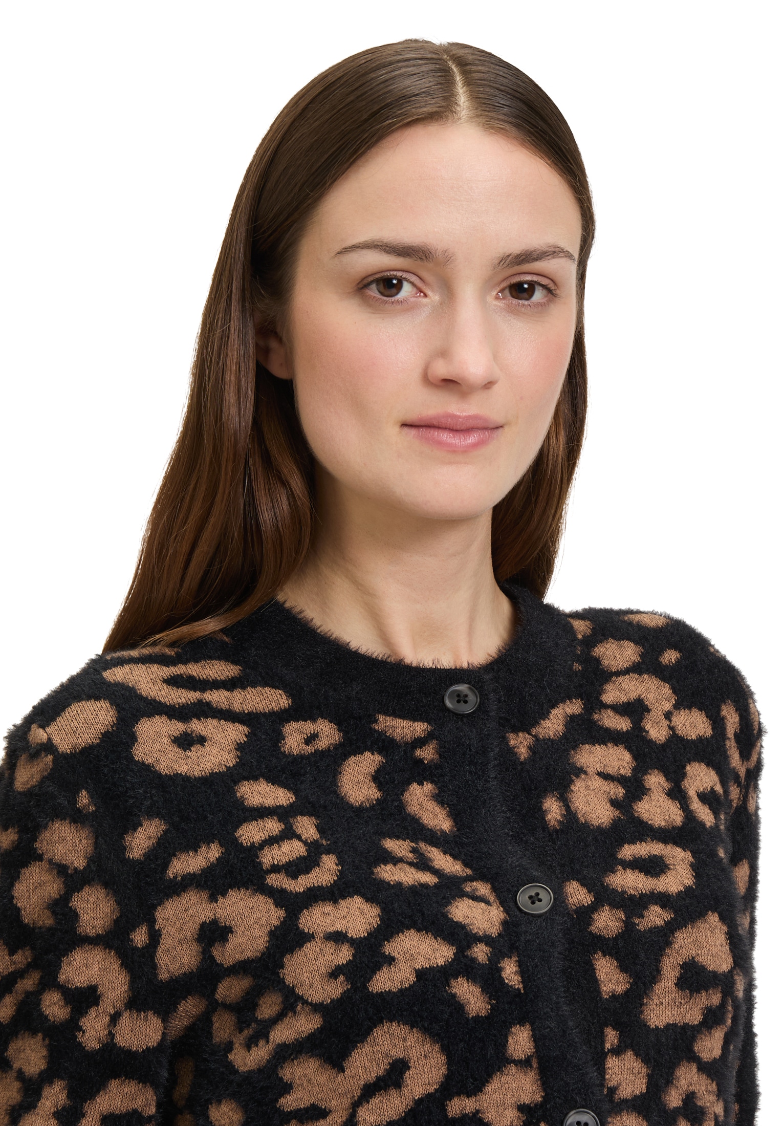 Betty&Co Cardigan »Strick-Cardigan mit Jacquard«