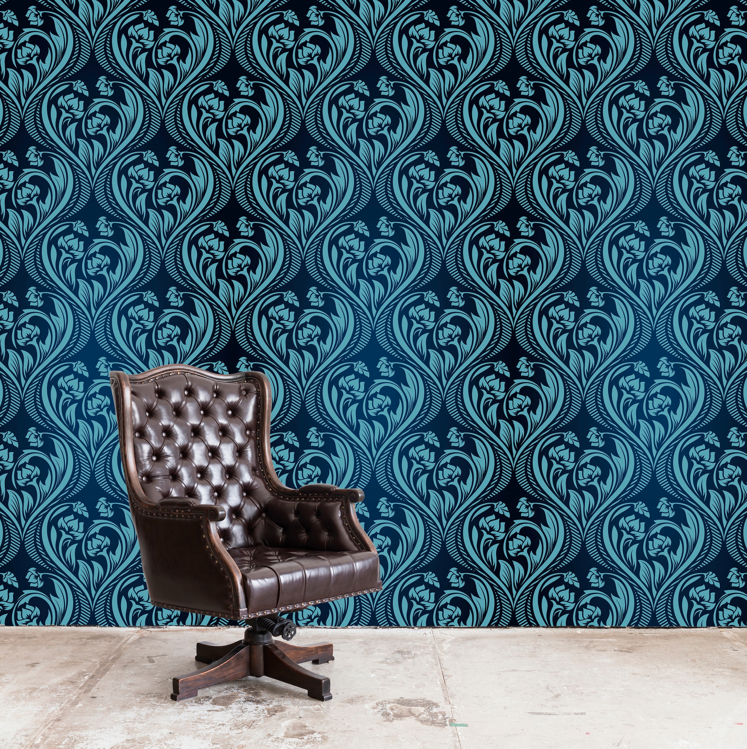 queence Vinyltapete »Abigail« Farbverlauf | abstrakt | bedruckt glatt 90x250cm, selbstklebend, kinderleichte Anbringung, , Sticker