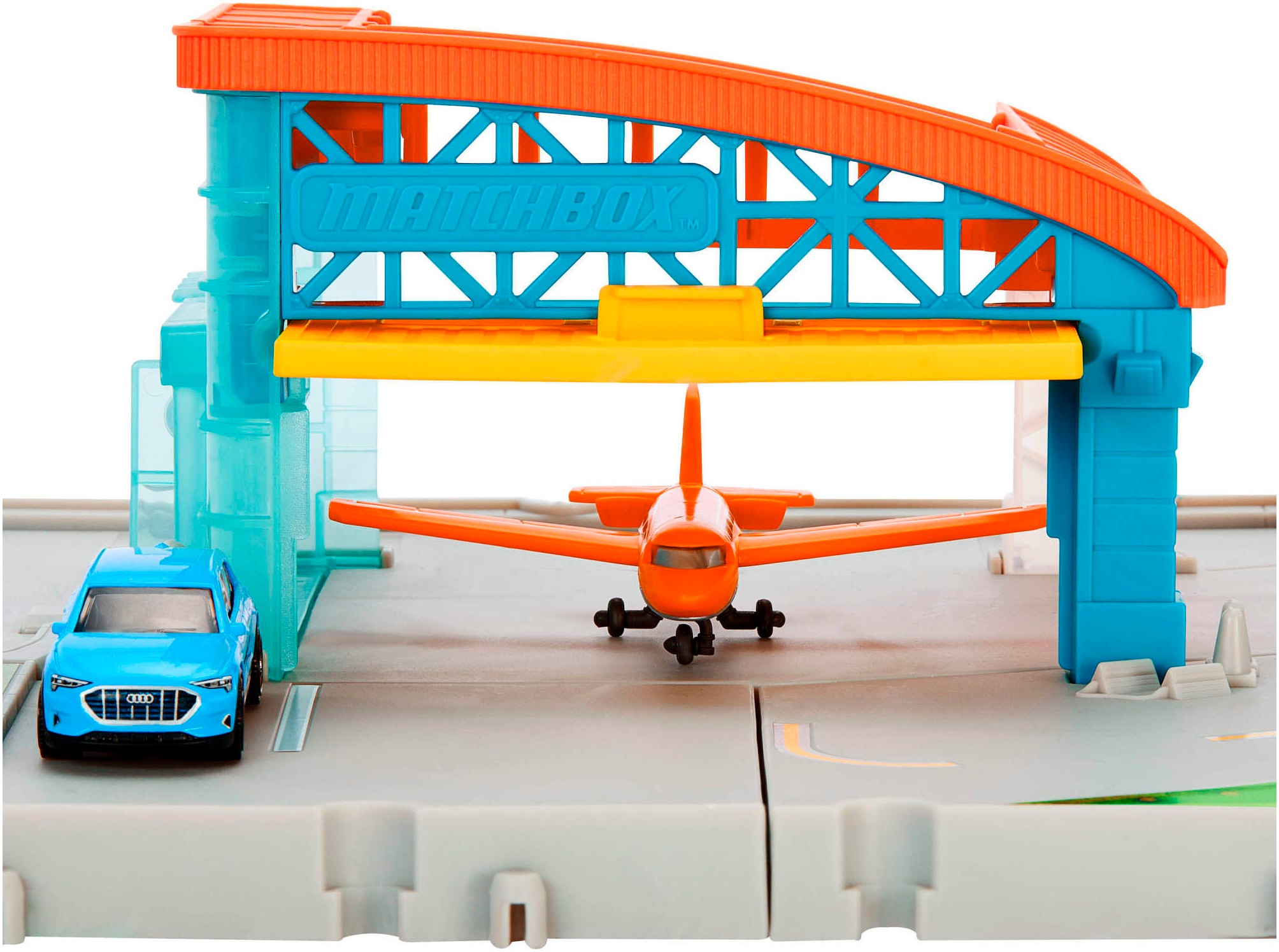 MATCHBOX Spielwelt »Matchbox Abenteuer Flughafen«, mit Funktionen