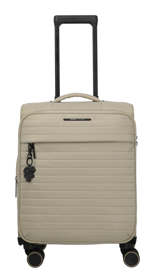 travelite Weichgepäck-Trolley »BARBARA STEPP Weichgepäck-Koffer« 40 l 4 Rollen Volumenerweiterung und Schlüsselanhänger – stylisches Reisegepäck