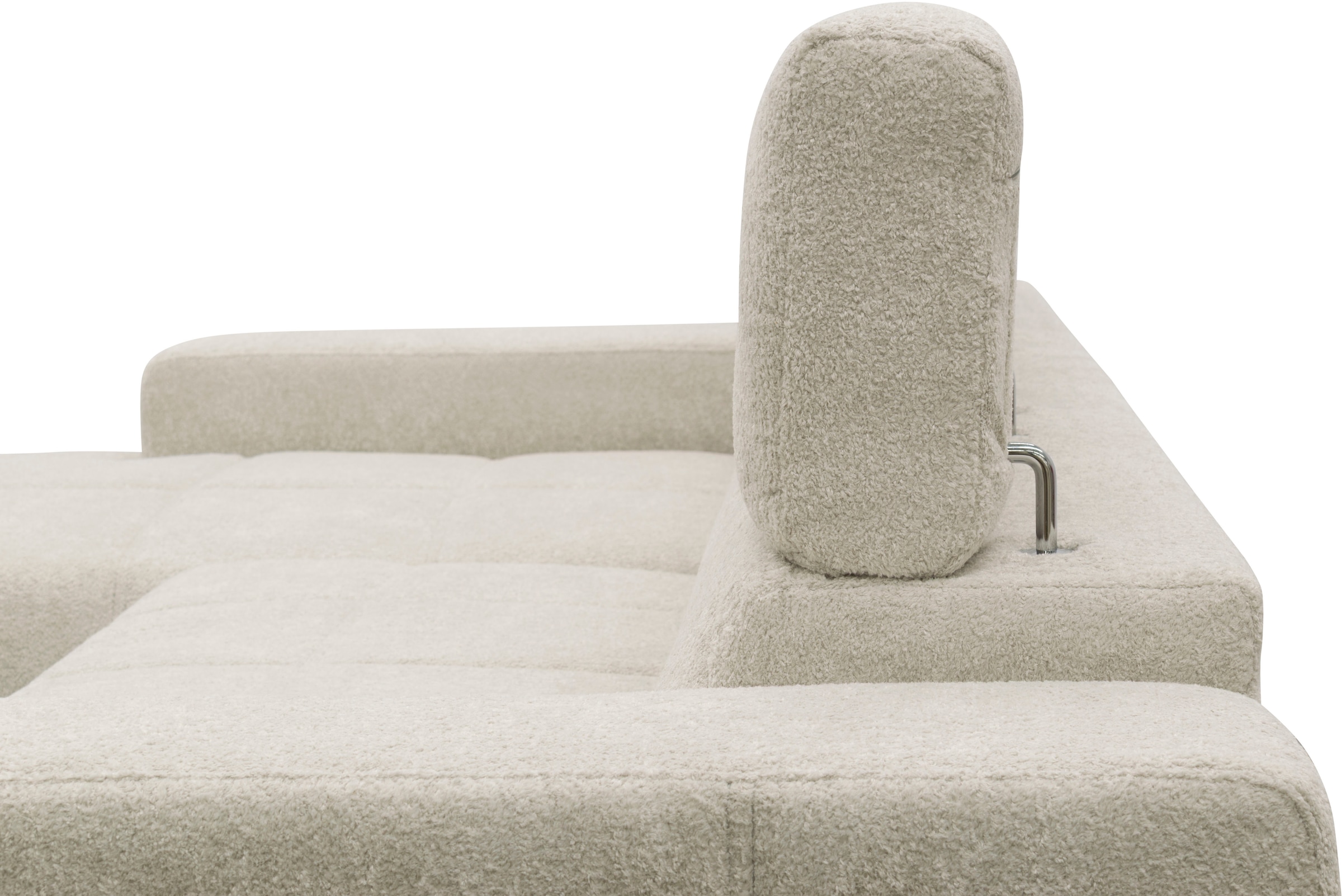 OTTO home Wohnlandschaft »Ballerup 359 x 228 cm, auch mit verstellbarer Sitztiefe« Kopfteile verstellbar, Pet Friendly Bezug, U-Form