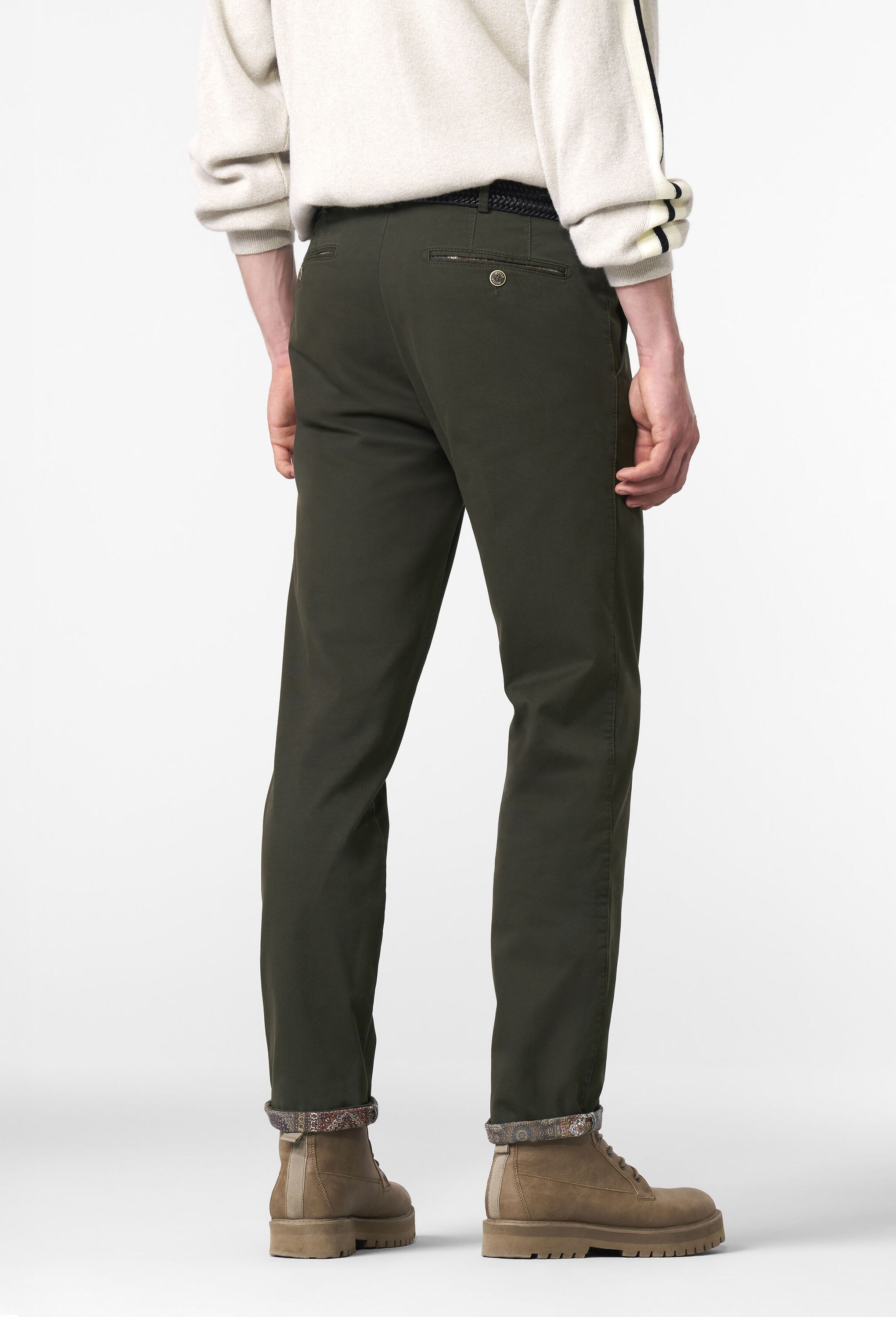 MEYER Chinohose »Bonn 2-3931«  Thermohose aus weichem Baumwoll-Twil