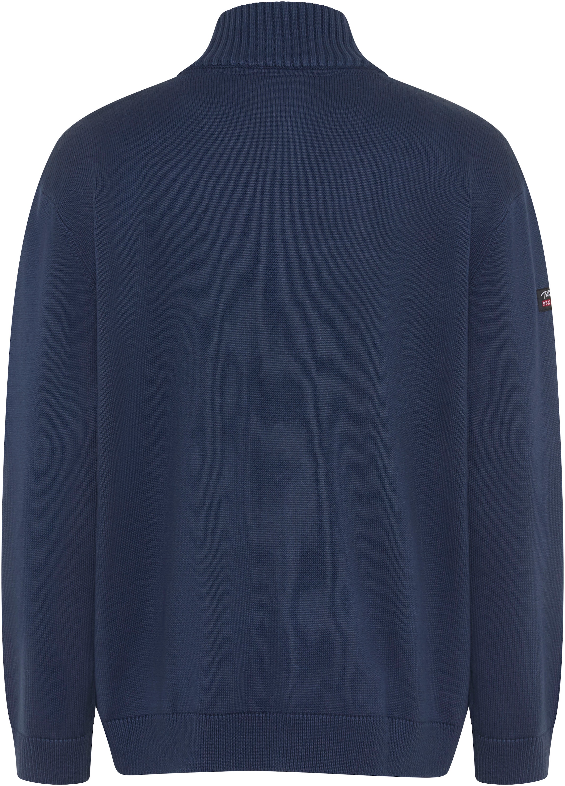 Man's World Plus Strickjacke »auch in Grosse Größen bis Gr. 7XL« Regular Fit, Langarm, mit Stehkragen, mit Reißverschluss