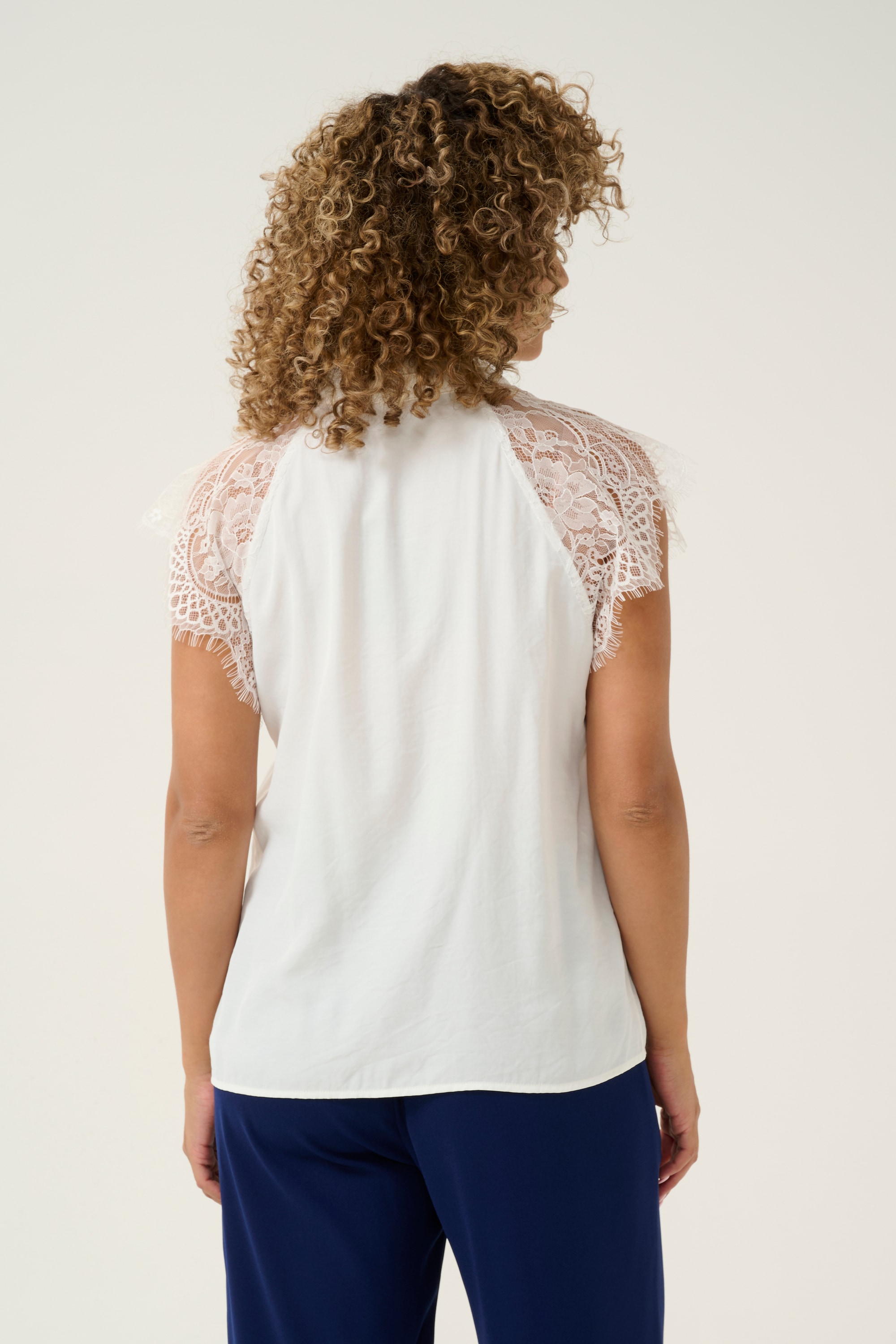 Cream Kurzarmbluse »Damen Bluse kurzarm CRNola«