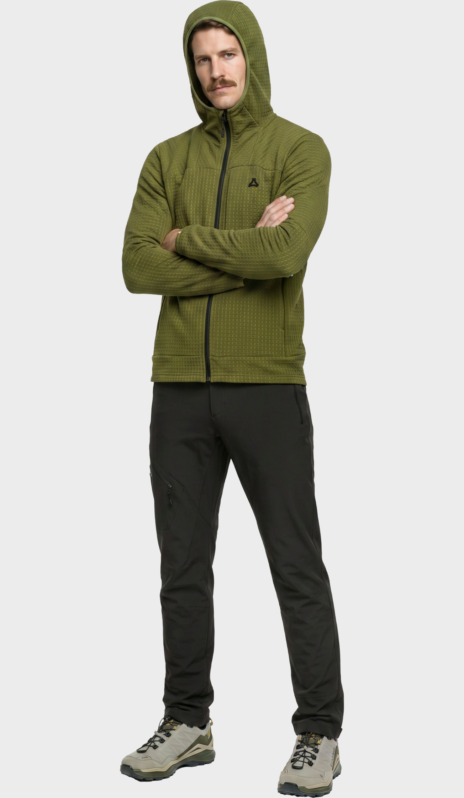 Schöffel Fleecejacke »Fleece Hoody Style Enixa MEN« mit Kapuze