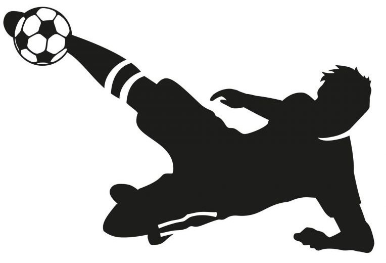 Wall-Art Wandtattoo »Wandsticker Fußballer 3«