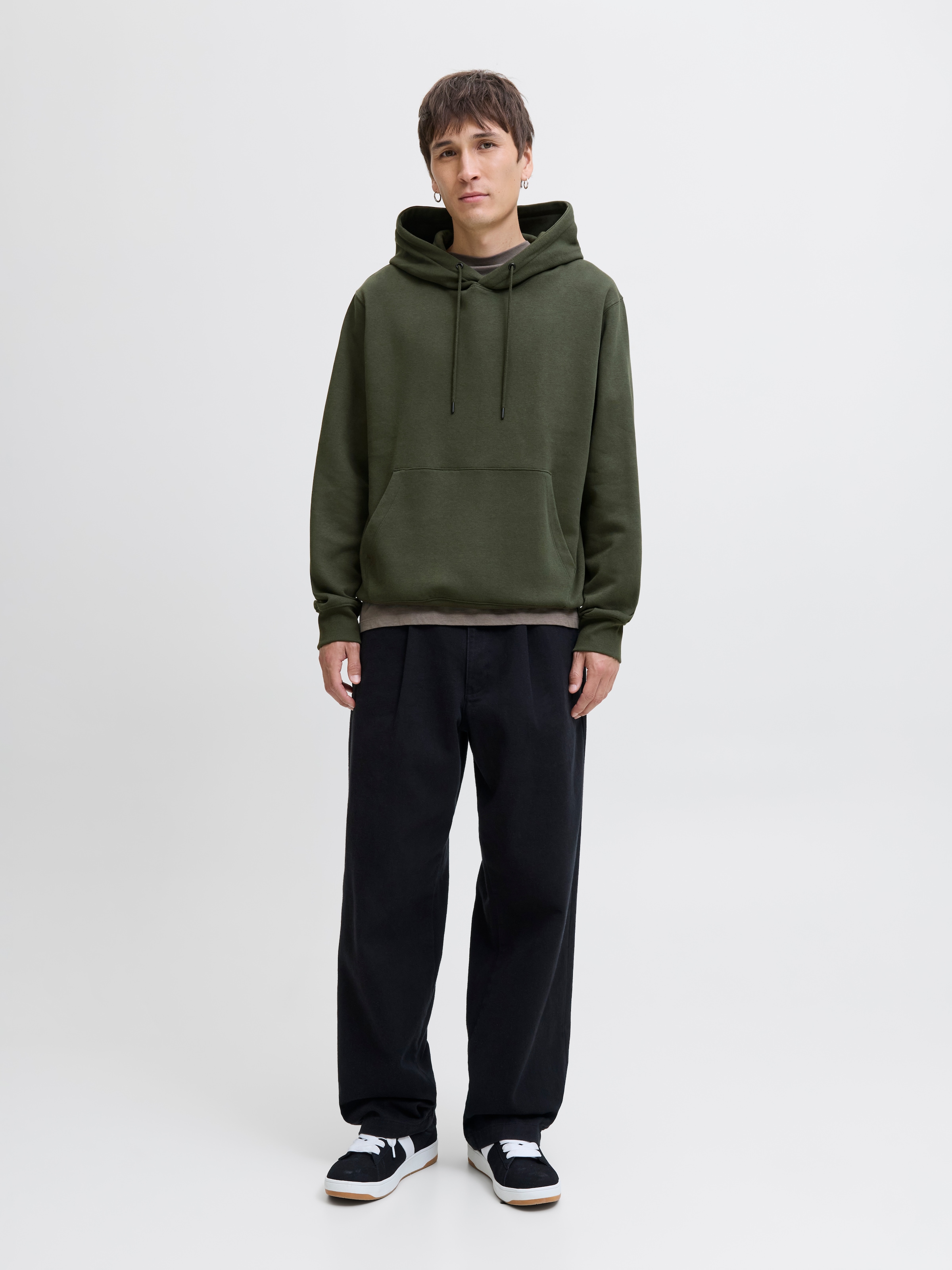 Jack & Jones Kapuzensweatshirt »JJESTAR BASIC SWEAT HOOD NOOS«, mit Rippbündchen