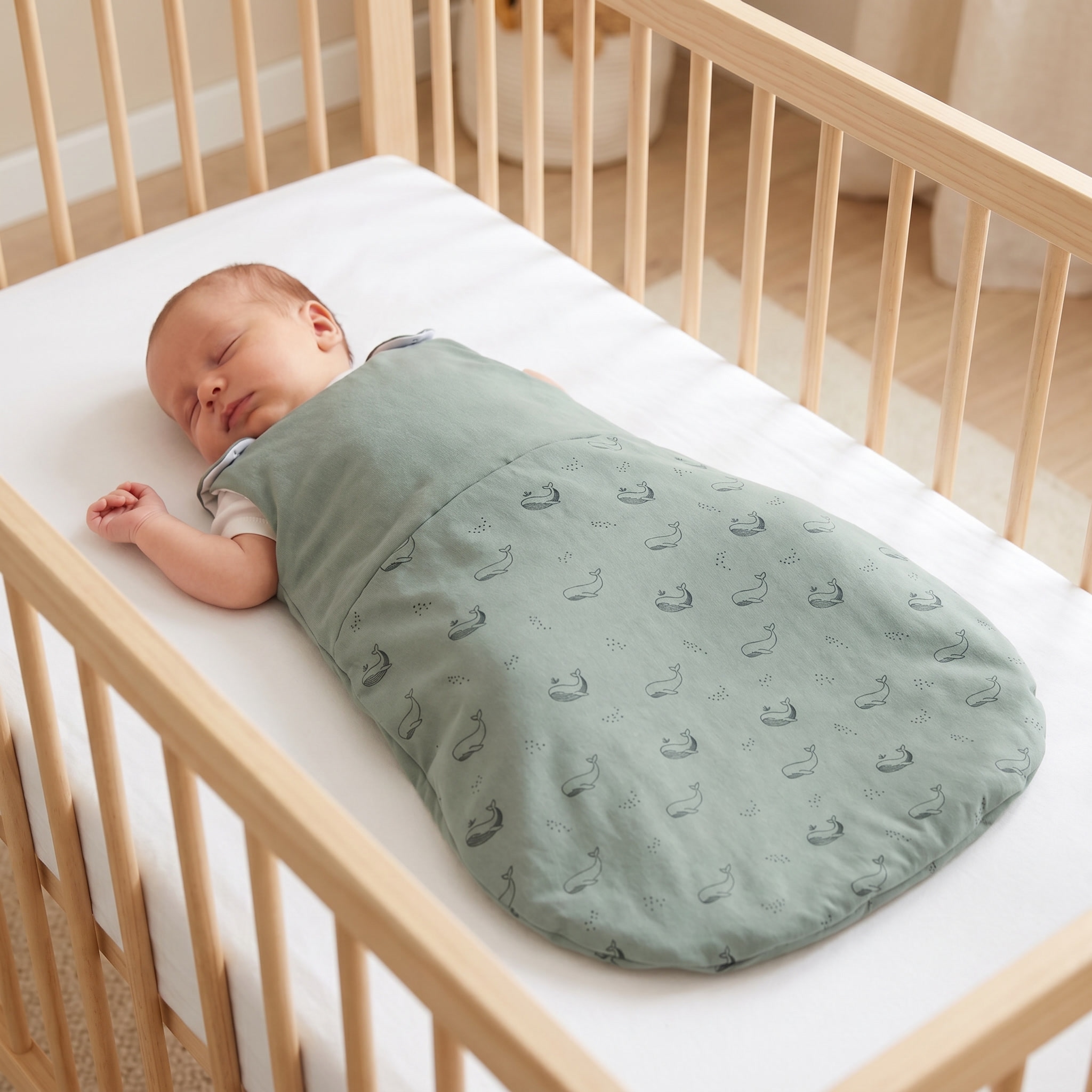 Fillikid Babyschlafsack »wattiert, rund, TOG 2,5« für das ganze Jahr und Raumtemperaturen von 15-21°C