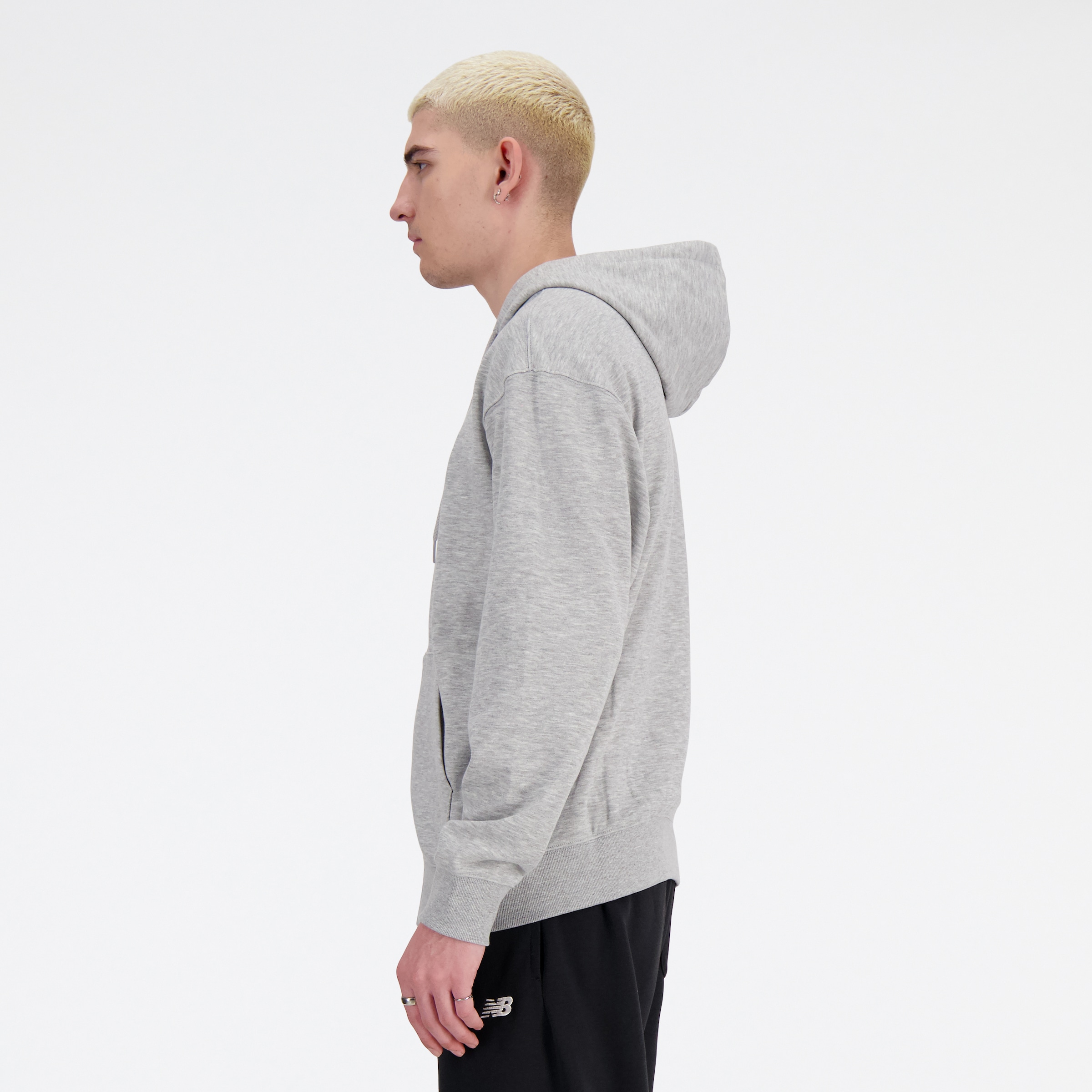 New Balance Kapuzensweatjacke mit Kapuze, lockere Passform