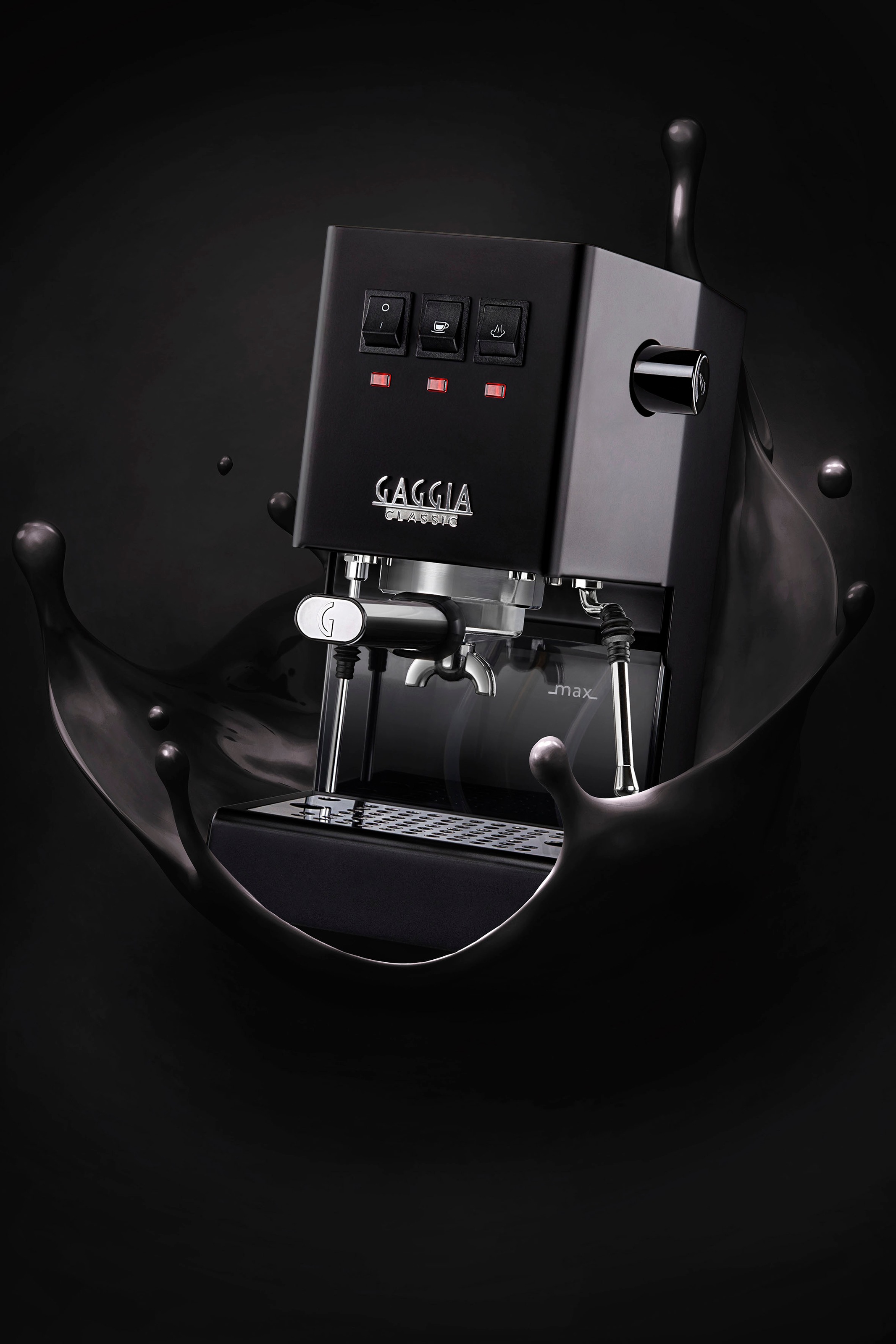 Gaggia Espressomaschine »Classic Evo Thunder Black«, Siebträger