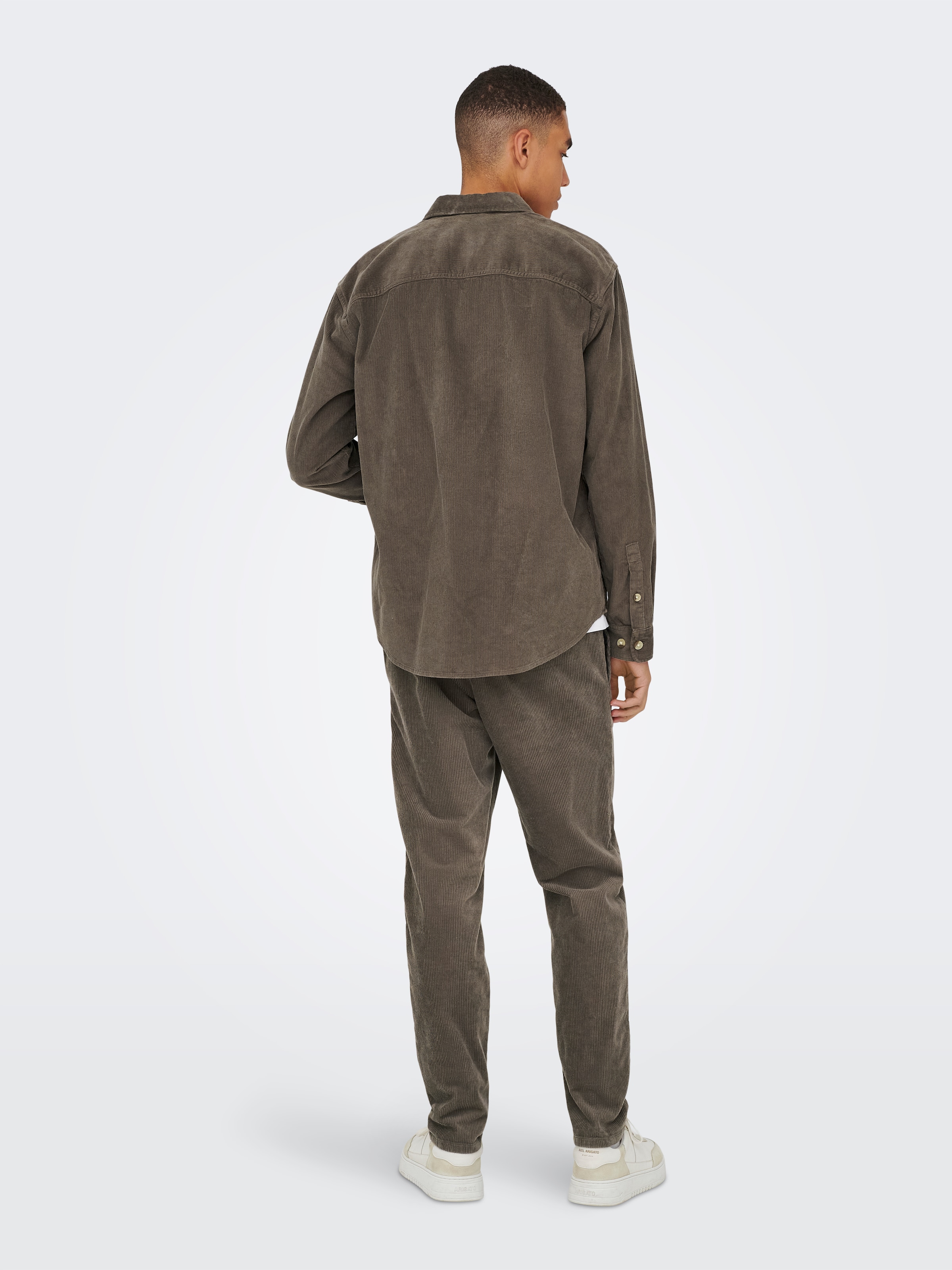 ONLY & SONS Langarmhemd »OS ONSALP RLX 2PKT WASHD COR«