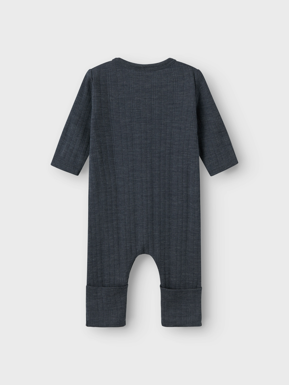 Name It Schlafanzug »NBMWANG WOOL NEEDLE NIGHTSUIT SOLID NOOS«, aus reiner Merinowolle