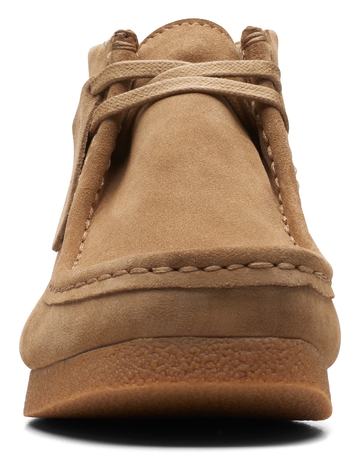 Clarks Schnürboots »Wallabee«, Desert Boots, High Top Sneaker mit Wechselfußbett