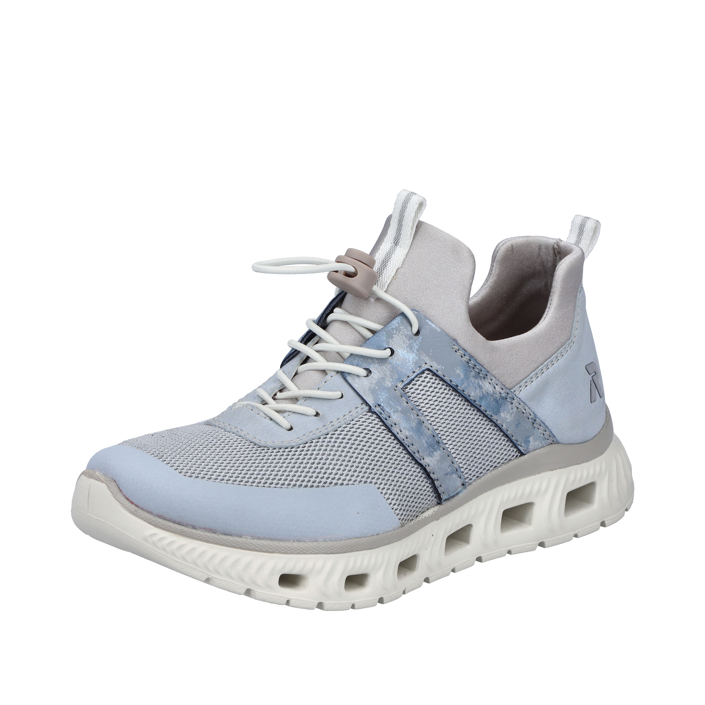 RIEKER Sport Slip-On Sneaker  Sportschuh, Halbschuh, Freizeitschuh in veganer Verarbeitung