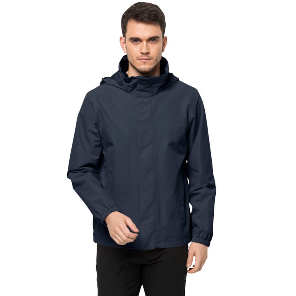 Jack Wolfskin Funktionsjacke »STORMY POINT 2L JKT M«, mit Kapuze