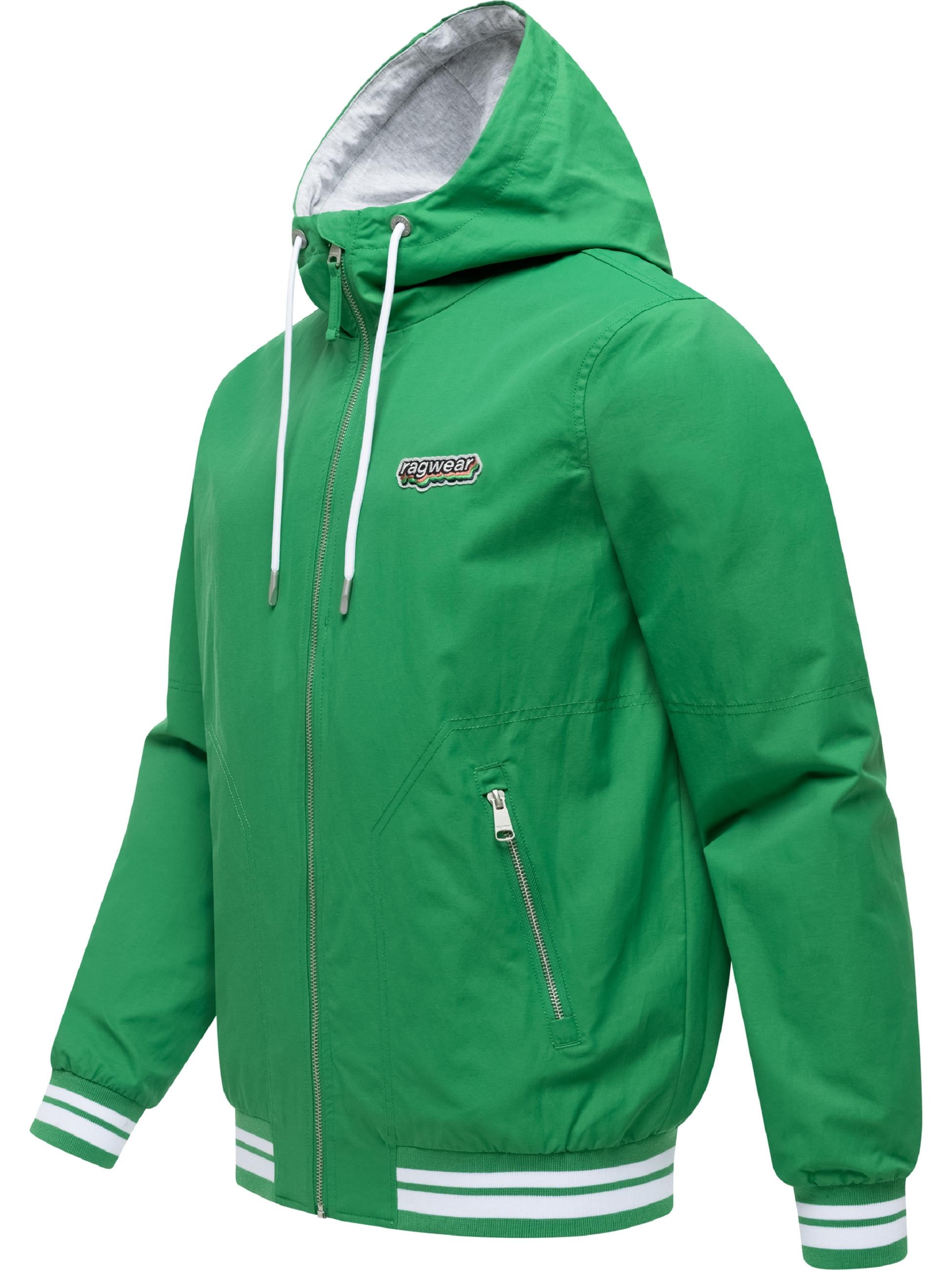Ragwear Outdoorjacke »Kapuzenjacke Stewan YOUMODO« mit Kapuze leichte Herren Übergangsjacke mitelastischen Bündchen