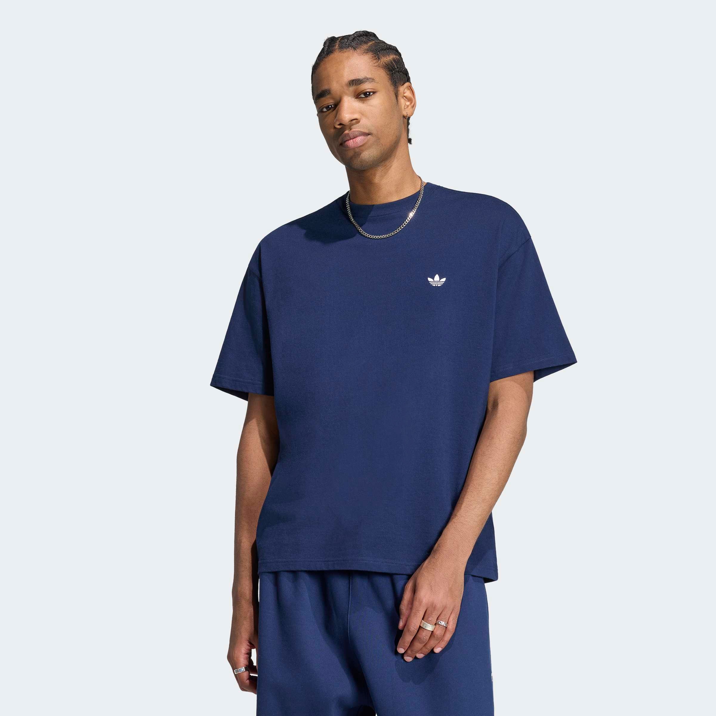 adidas Originals T-Shirt »TREFOIL ESSENTIALS, LOCKER GESCHNITTEN« für Erwachsene, mit Rundhalsausschnitt, ohne Verschluss, aus Baumwolle
