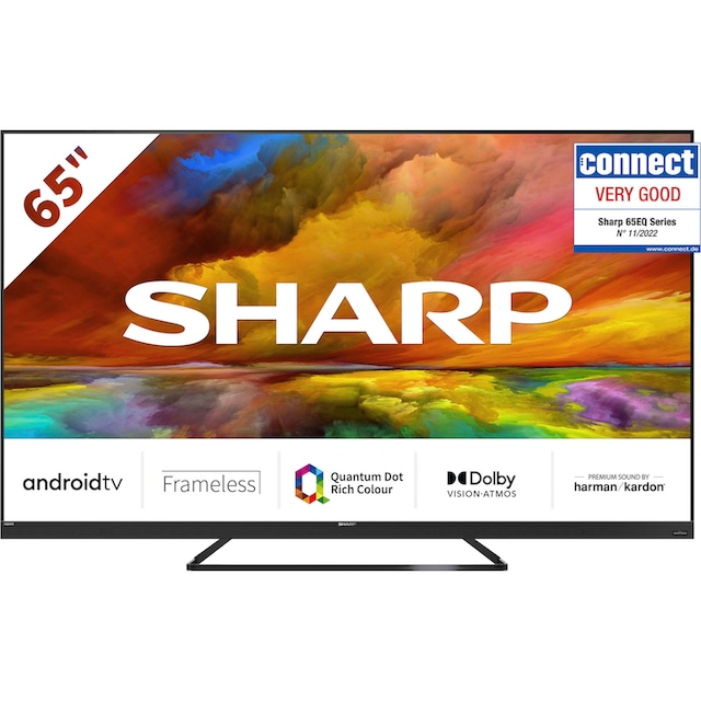 »65EQ3EA«, OTTO jetzt LED-Fernseher 164 Smart-TV-Android HD, 4K Ultra Sharp TV bei Zoll, cm/65