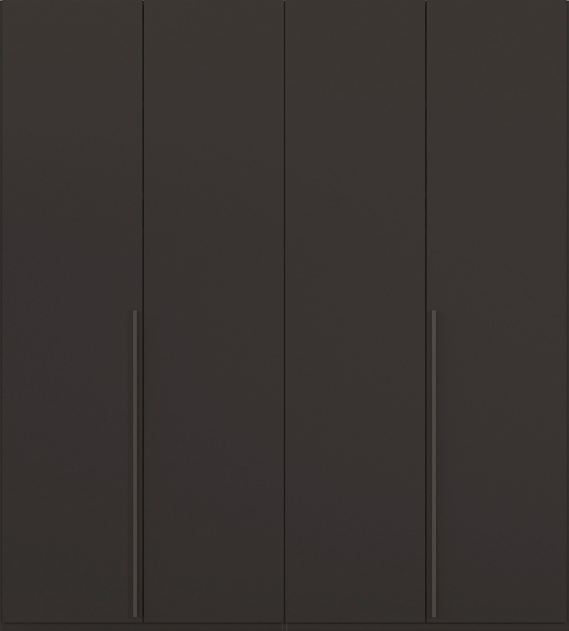 rauch Drehtürenschrank »Kleiderschrank Schrank Garderobe Wäscheschrank BESTSELLER MONTCLAR« 3 Ausstattungen BASIC/CLASSIC/PREMIUM (SOFT-CLOSE), Breiten 201-400 cm,  Front in Glas/Hochglanz/Dekor/Grauspiegel in 5 Breiten MADE IN GERMANY