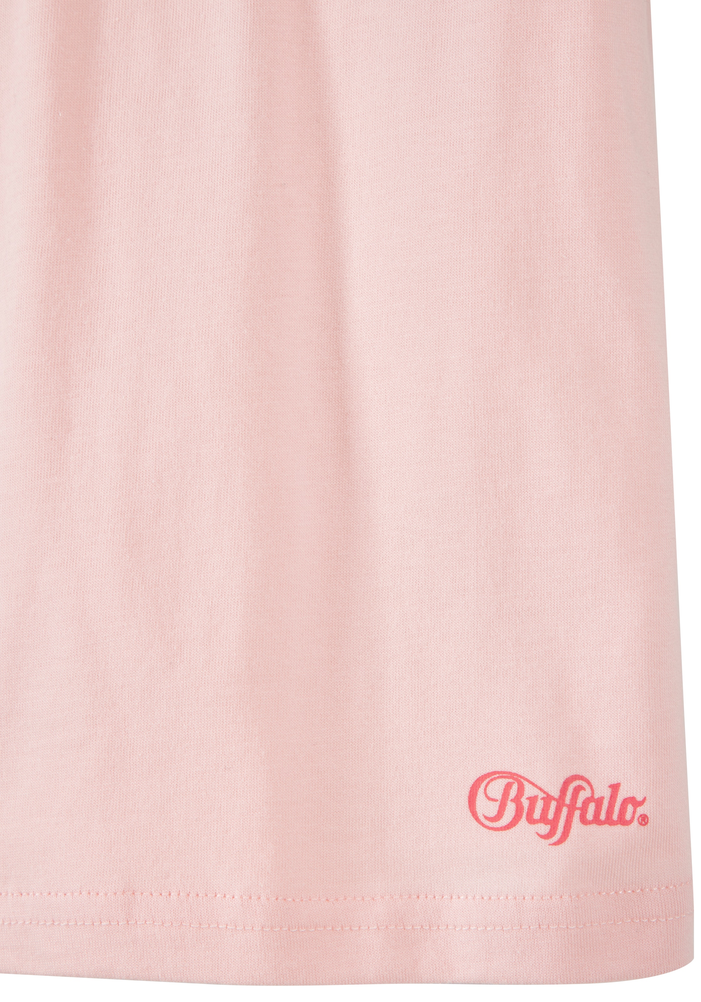 Buffalo Pyjama 1 Stück, 2 tlg. Mädchen - kurzer Schlafanzug mit karierter Hose