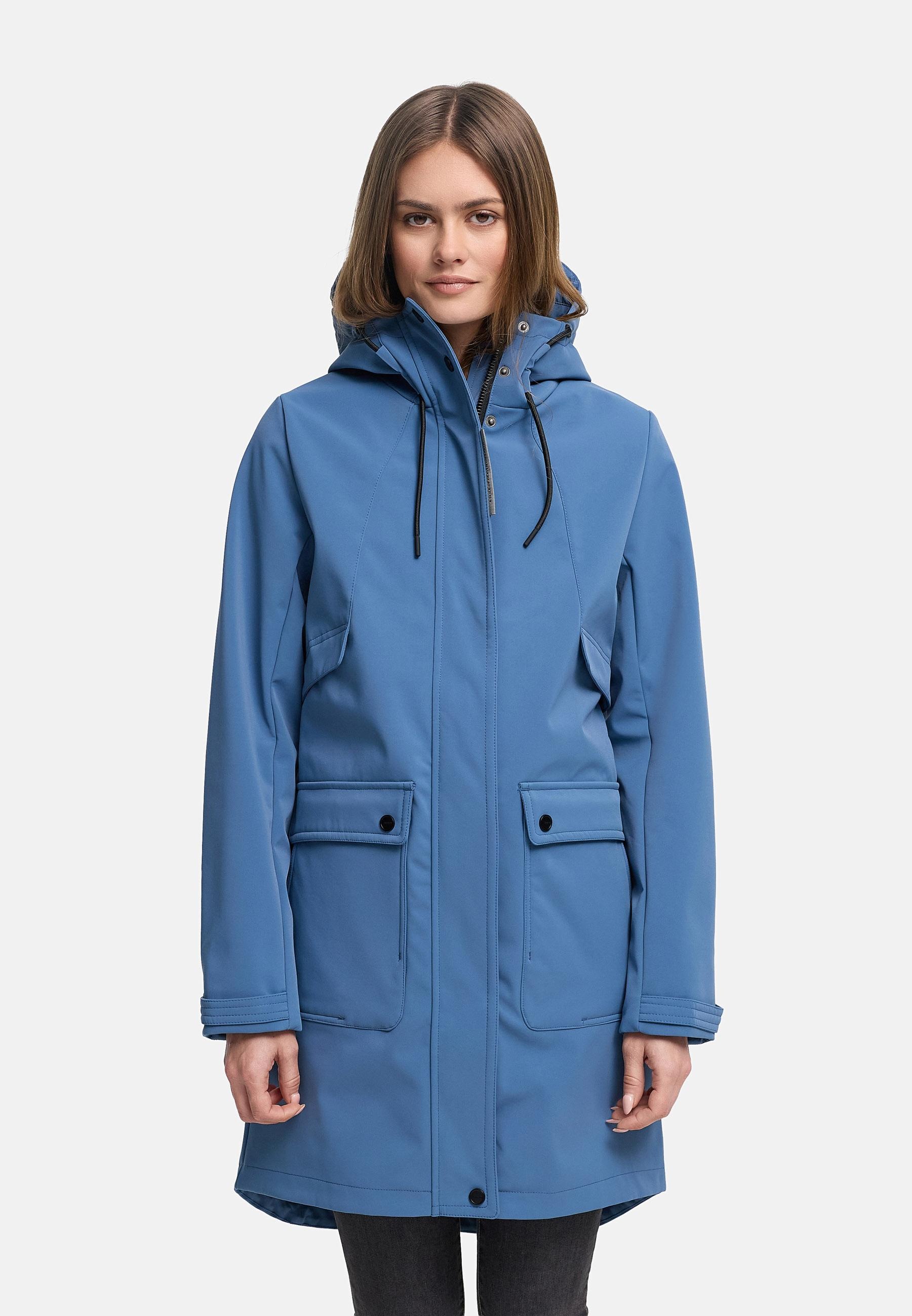 Navahoo Kurzmantel »Softshellmantel Morgennebel 14«