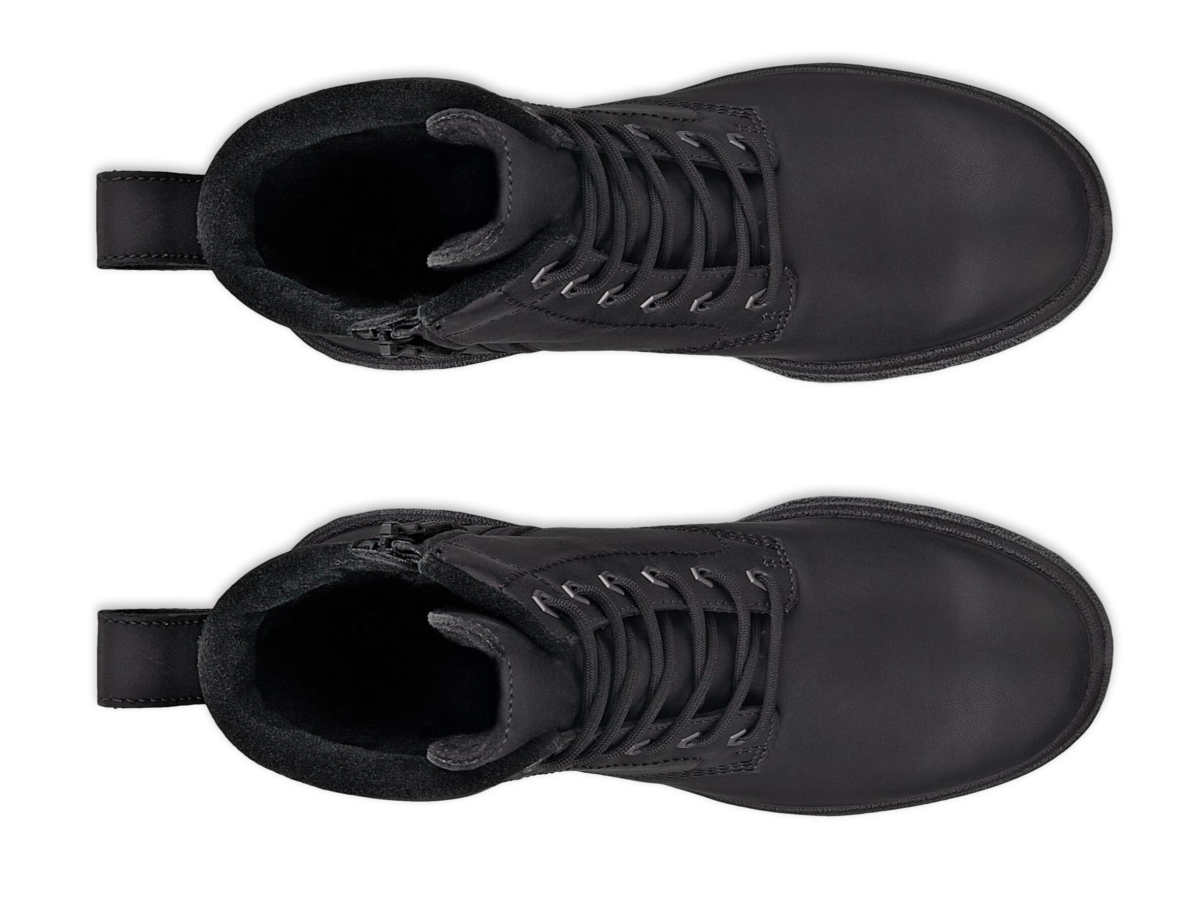 Ecco Schnürboots »GRAINER W«, Stiefelette, Winterboots, Blockabsatz, mit Schurwollfutter