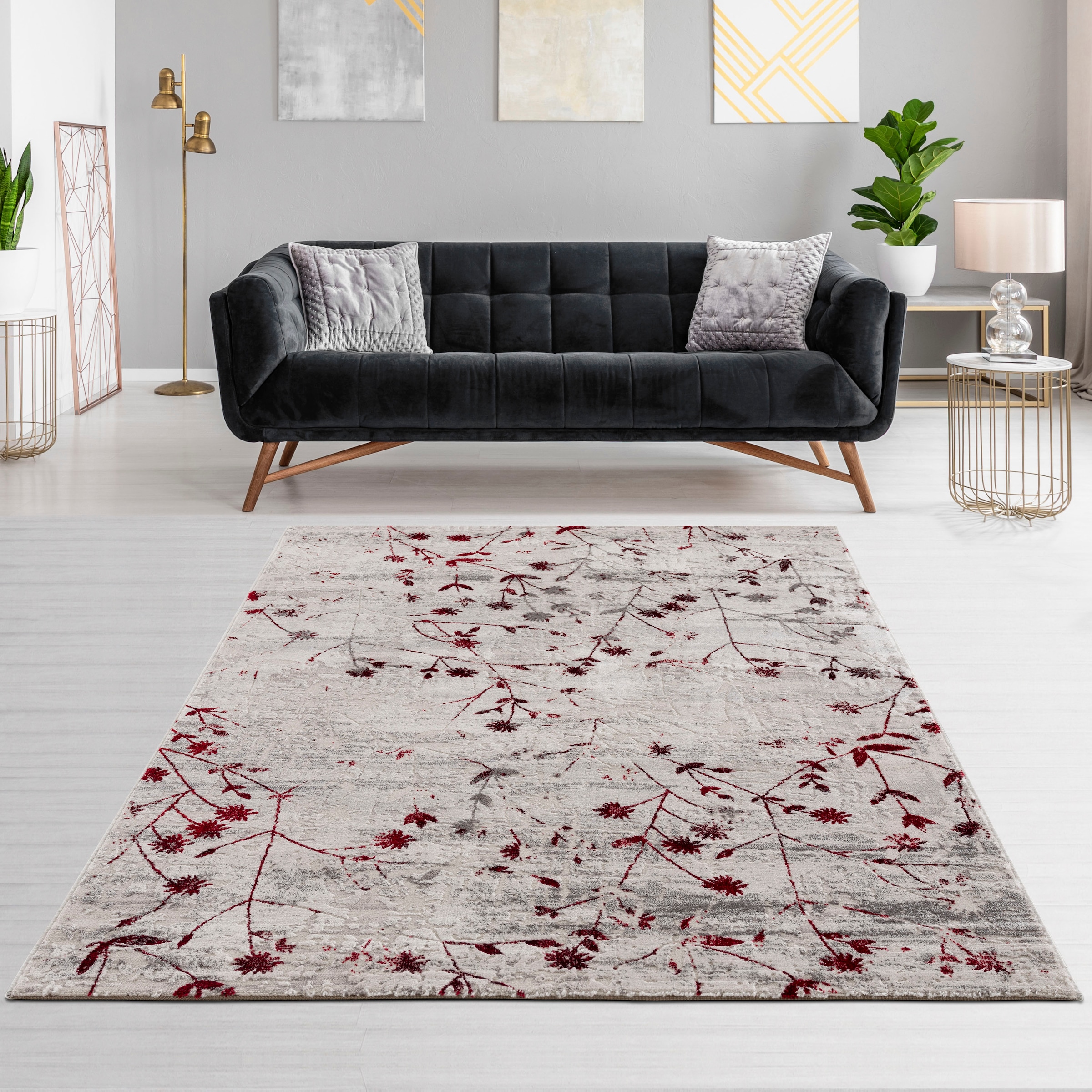 ASTRA Teppich »Noa 211« rechteckig 9 mm Höhe weiche softe Haptik,  Wohnzimmer