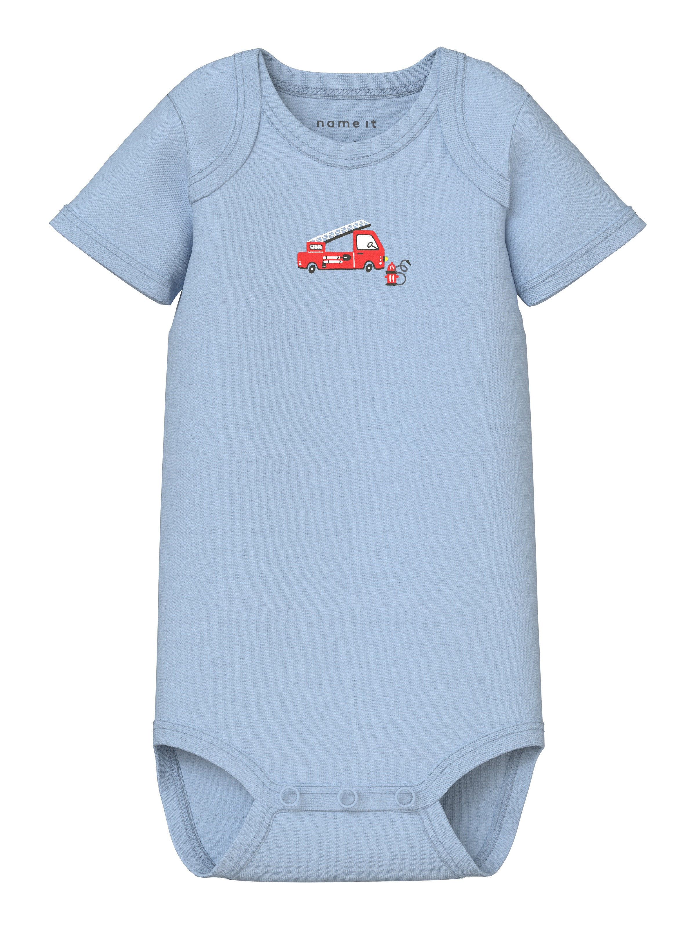 Name It Kurzarmbody »NBMBODY 3P SS FIRETRUCK NOOS« Packung, 3 tlg.