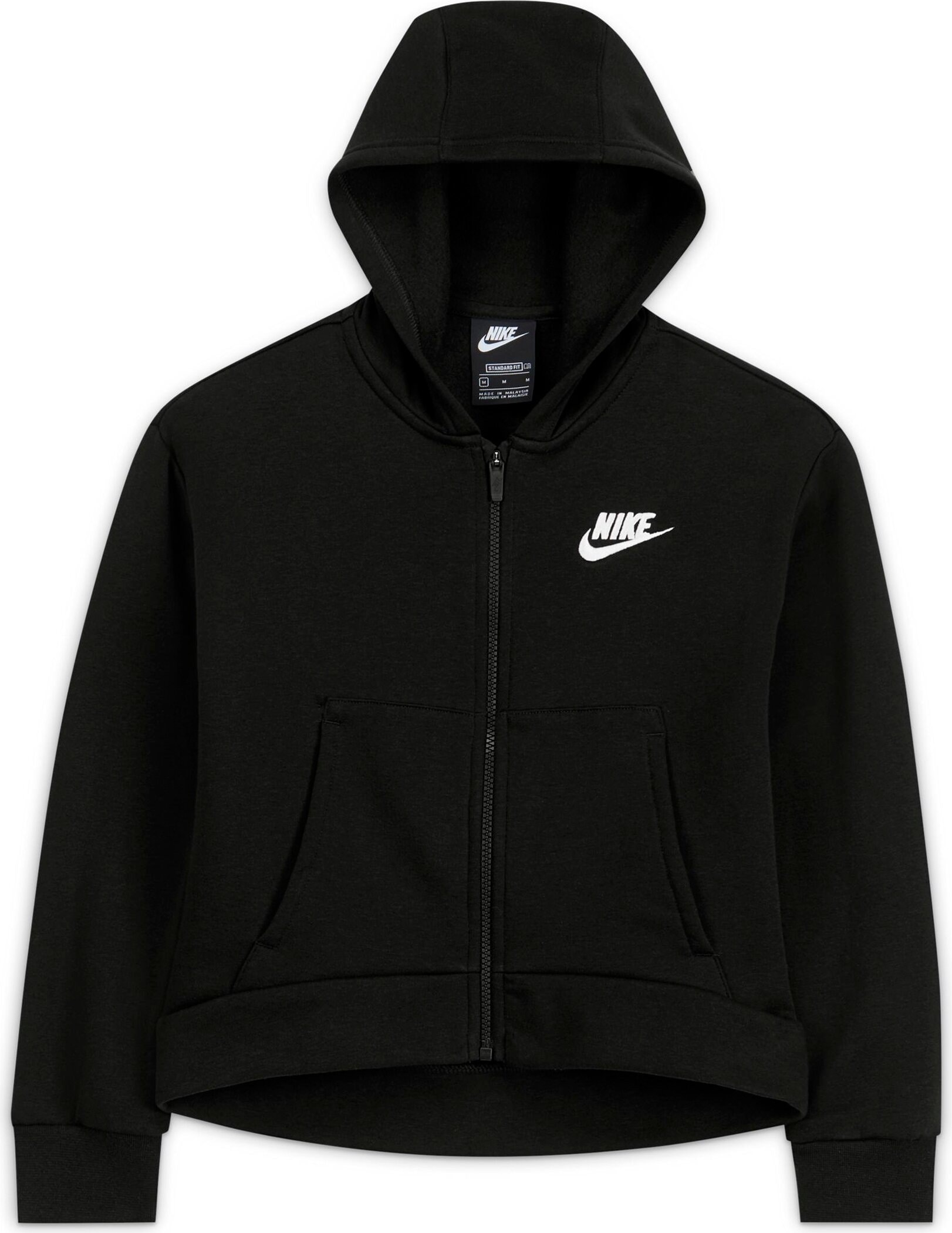 Nike Sportswear Kapuzensweatjacke »Club Fleece Big Kids' (Girls') Full-Zip Hoodie«
