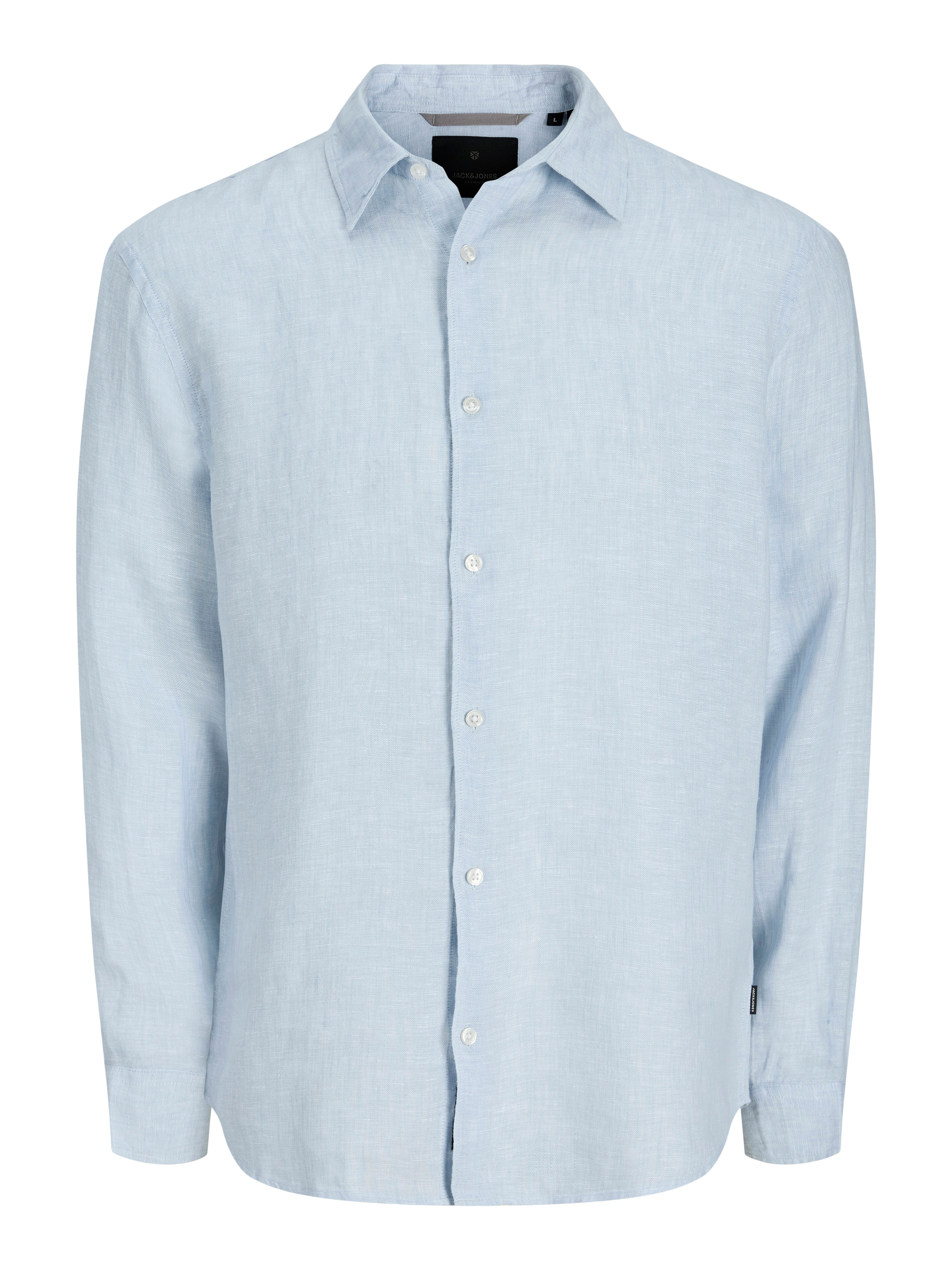 Jack & Jones Langarmhemd »JPRBLALAWRENCE LINEN LS SHIRT SN«