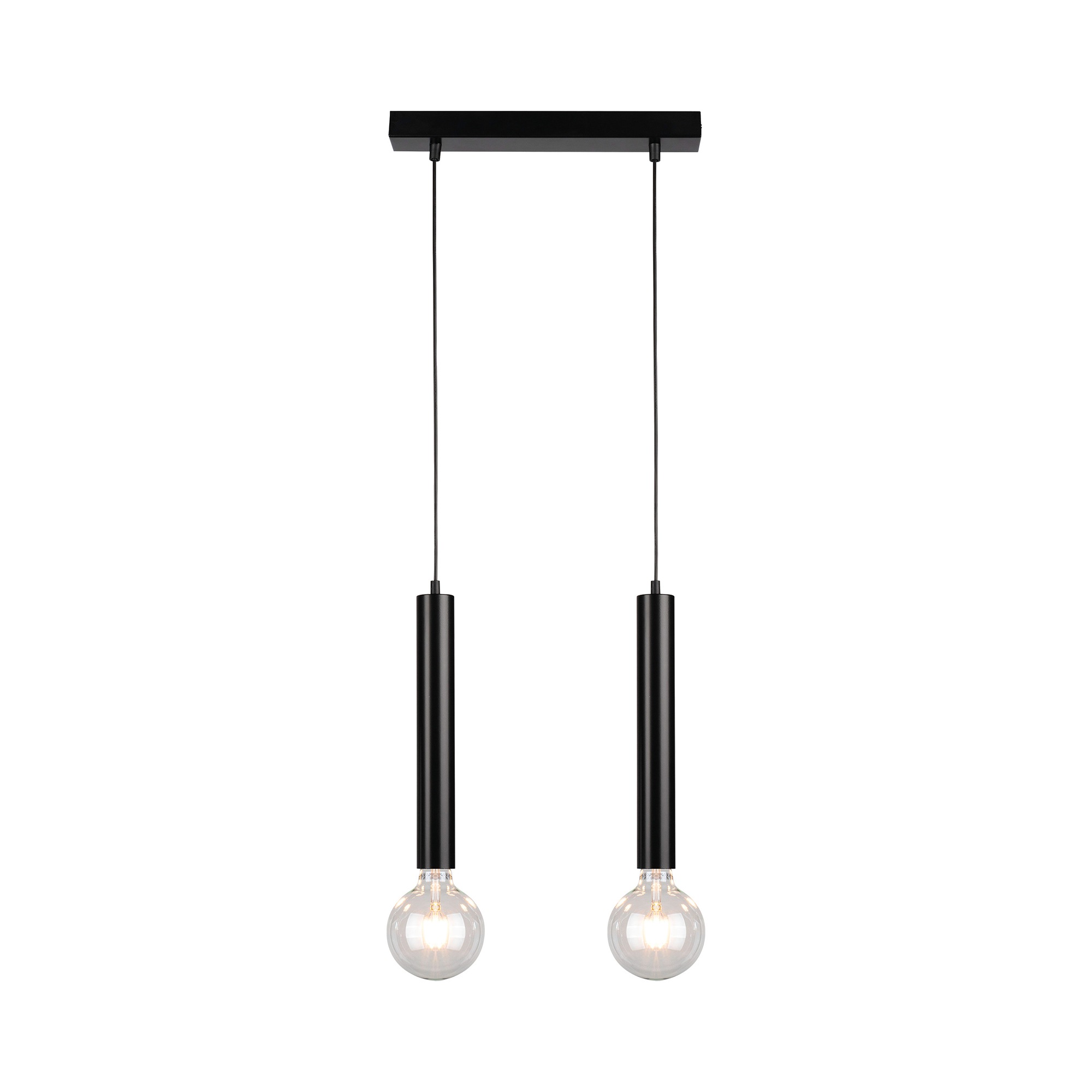 BRITOP LIGHTING Pendelleuchte »BARREL«, 2 flammig-flammig, Hängeleuchte,  Modernes Design, aus Metall, passende LM E27 / Exklusive im OTTO Online Shop