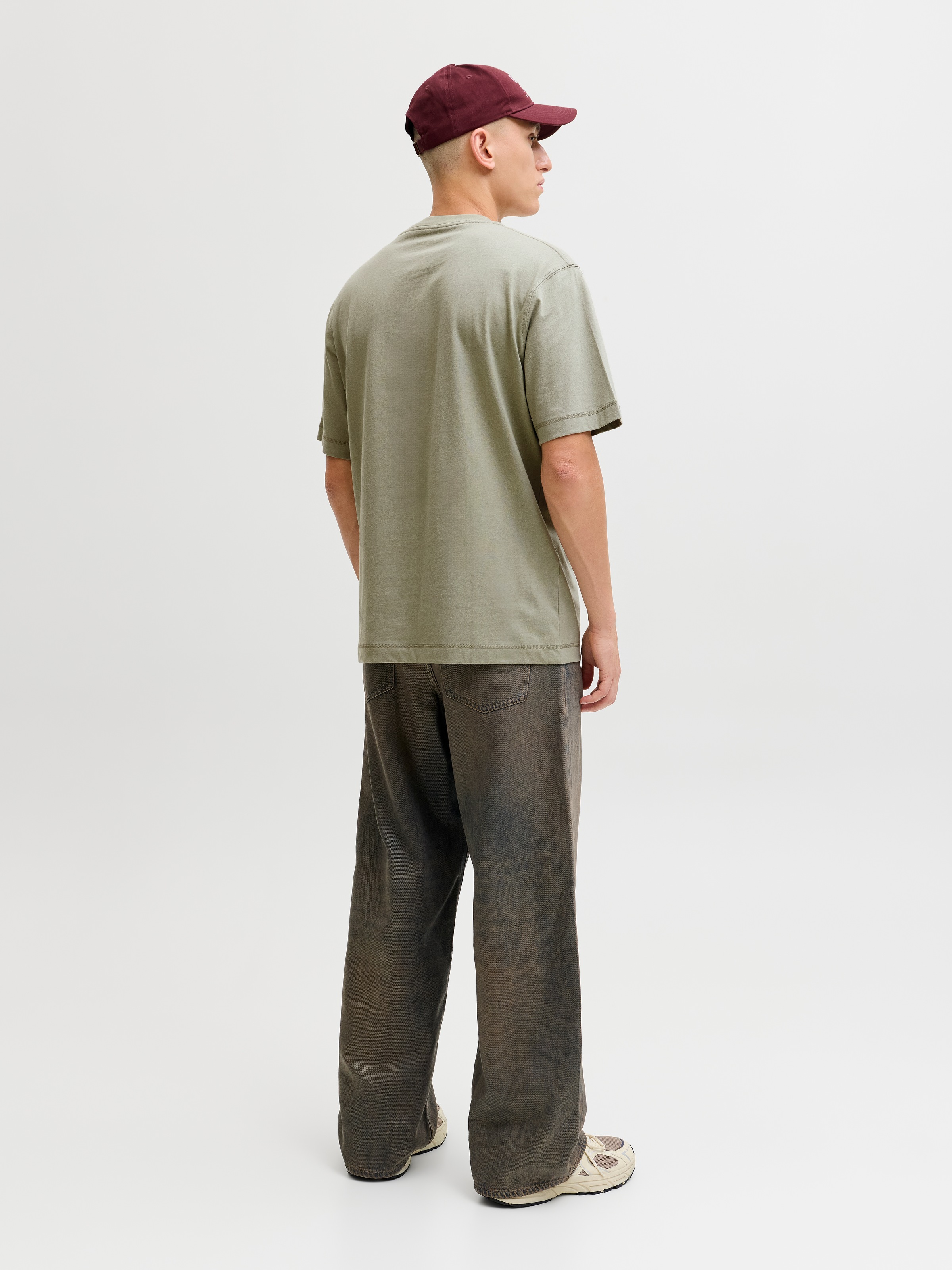 Jack & Jones T-Shirt »JORNORREBRO PHOTO TEE SS CREW NECK« Baumwolle, relaxed fit