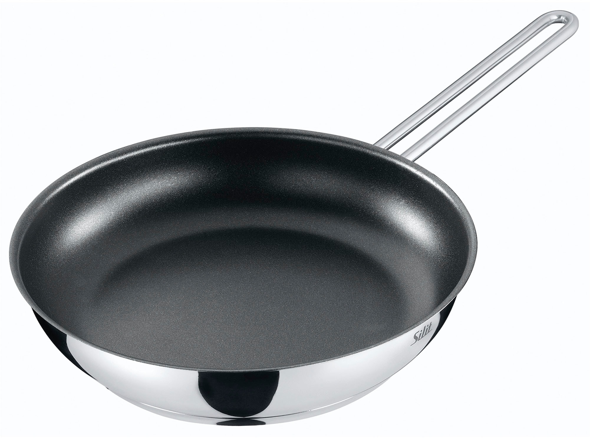 Silit Topf-Set »Toskana, Kochtopf Set mit Glasdeckel induktionsgeeignet, teilmattiert« Set, mit Milchtopf und Dampfgareinsatz, 14 Stk. tlg. Edelstahl 18/10