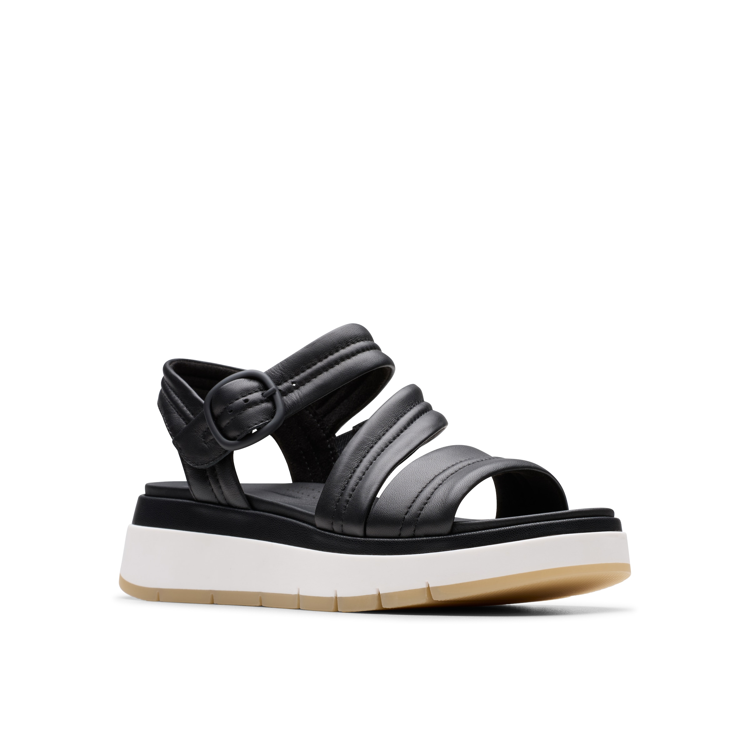 Clarks Sandale »Tuscan Strap«, Sandalette, Flats, Sommerschuh mit Plateausohle