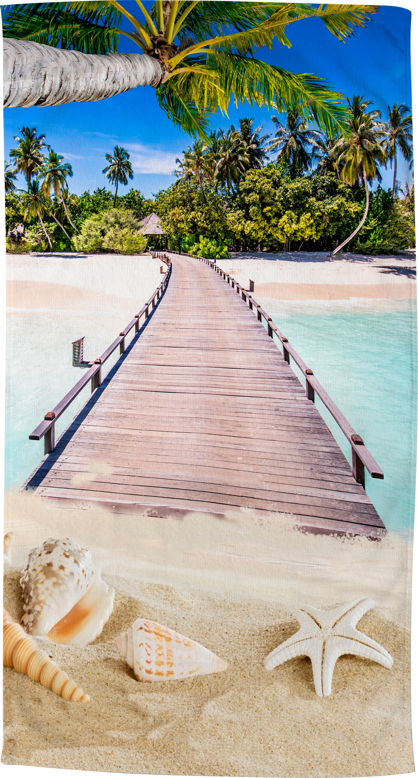 good morning Strandtuch »Moana«, (1 St.), trocknet schnell