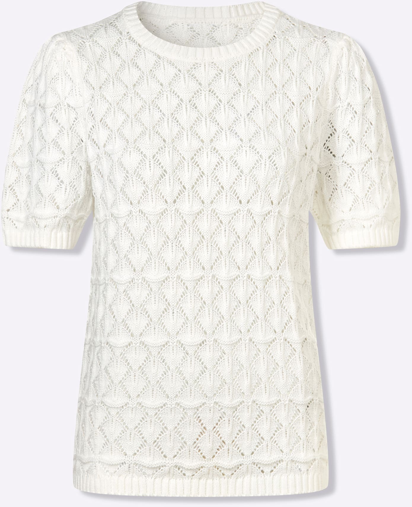 Inspirationen Ajourpullover »Baumwoll-Pullover«