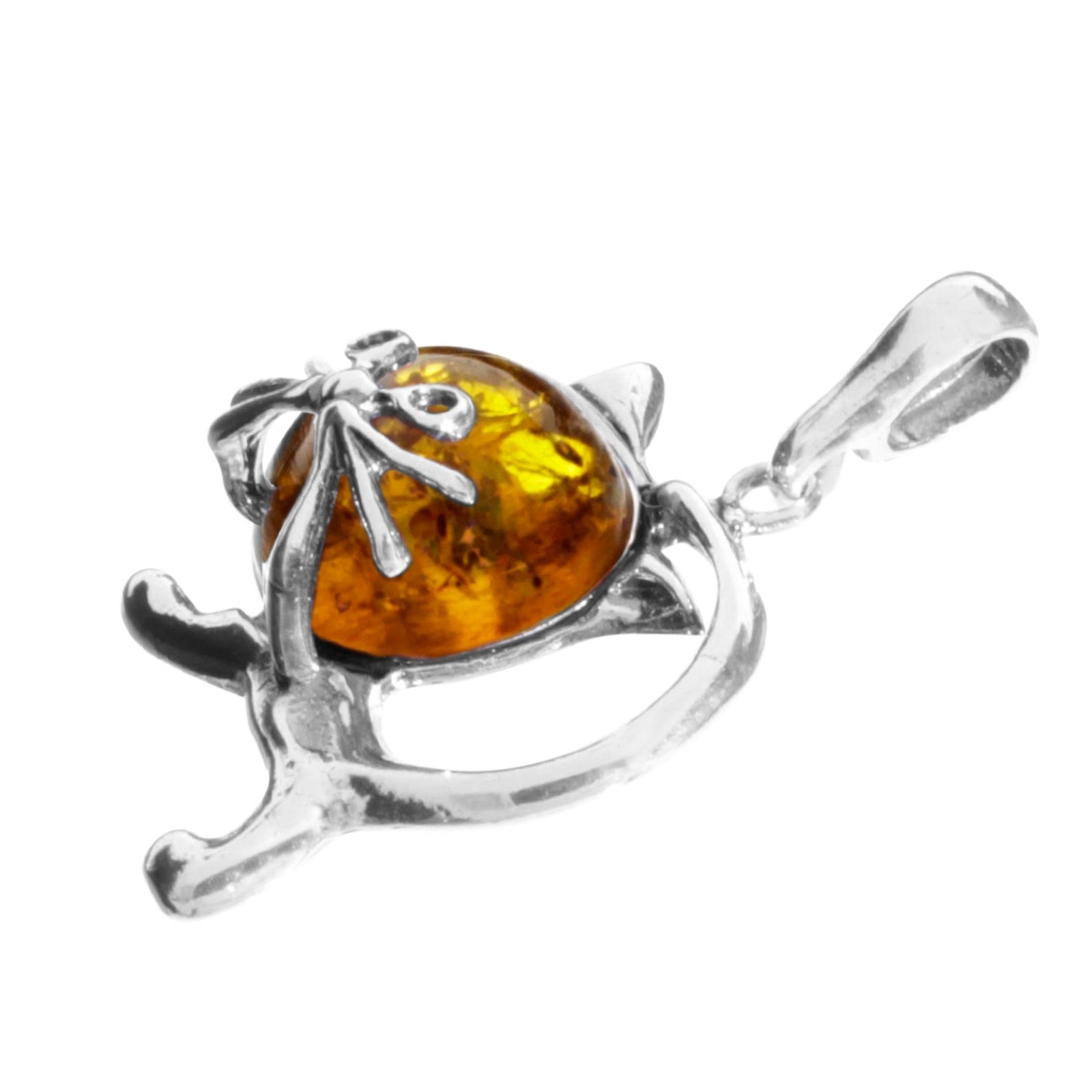 OSTSEE-SCHMUCK Kettenanhänger »- Minka - Silber 925/000 - Bernstein«