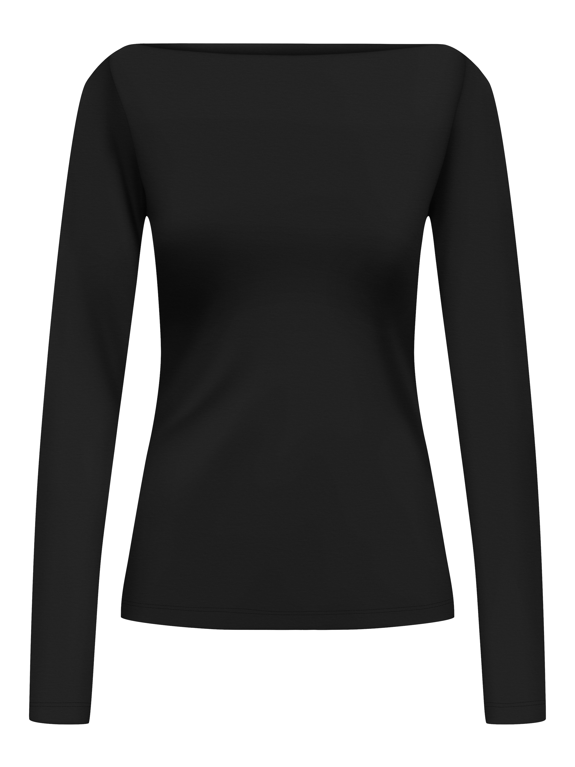 ONLY Langarmshirt »ONLKISS LIFE LS BOATNECK TOP CC JRS NOOS«