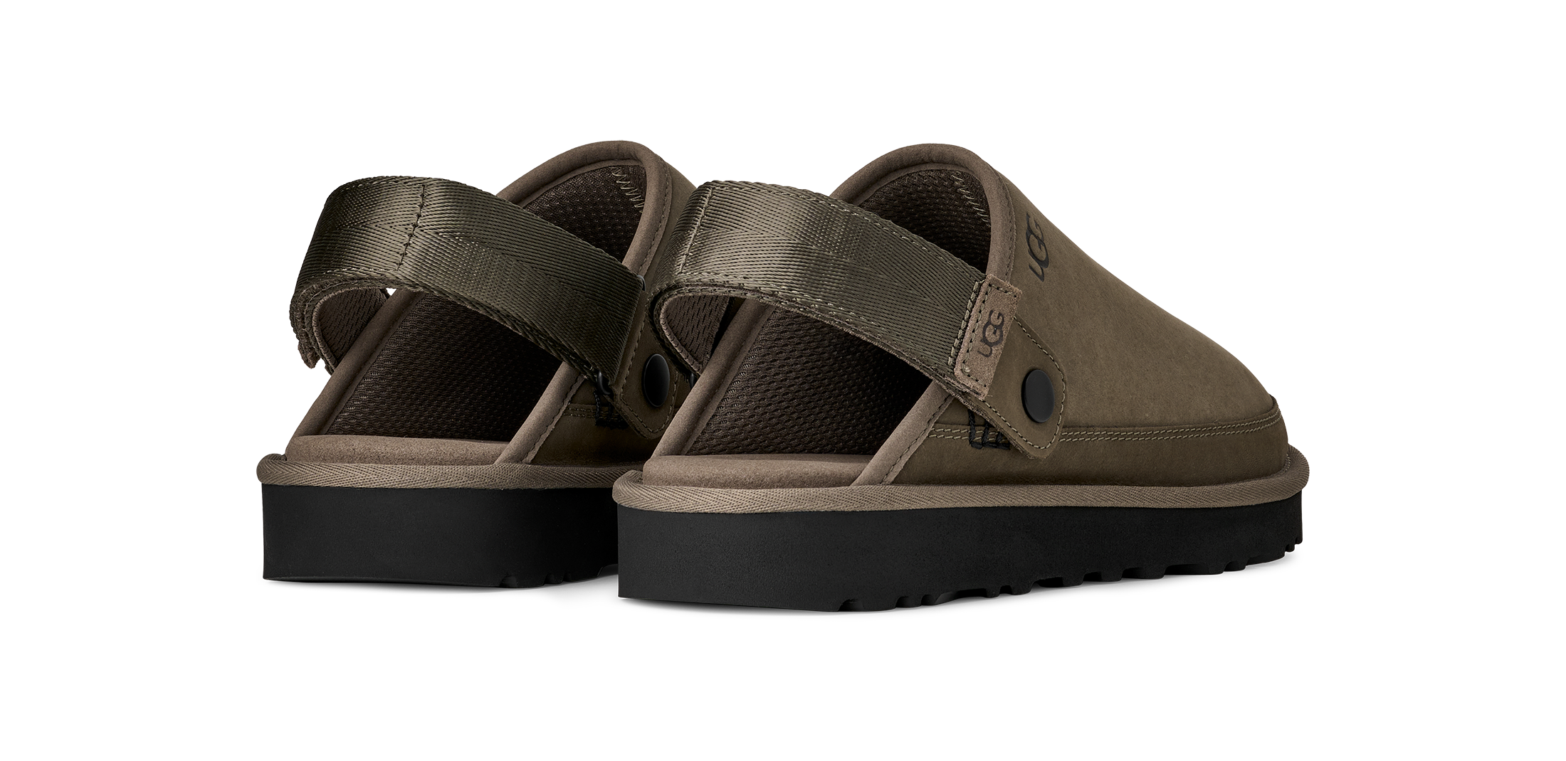 UGG Clog »GOLDENCOAST CLOG II NUBUCK«  Mule, Sabot, Hausschuh, Fußbett mit Memory-Schaum