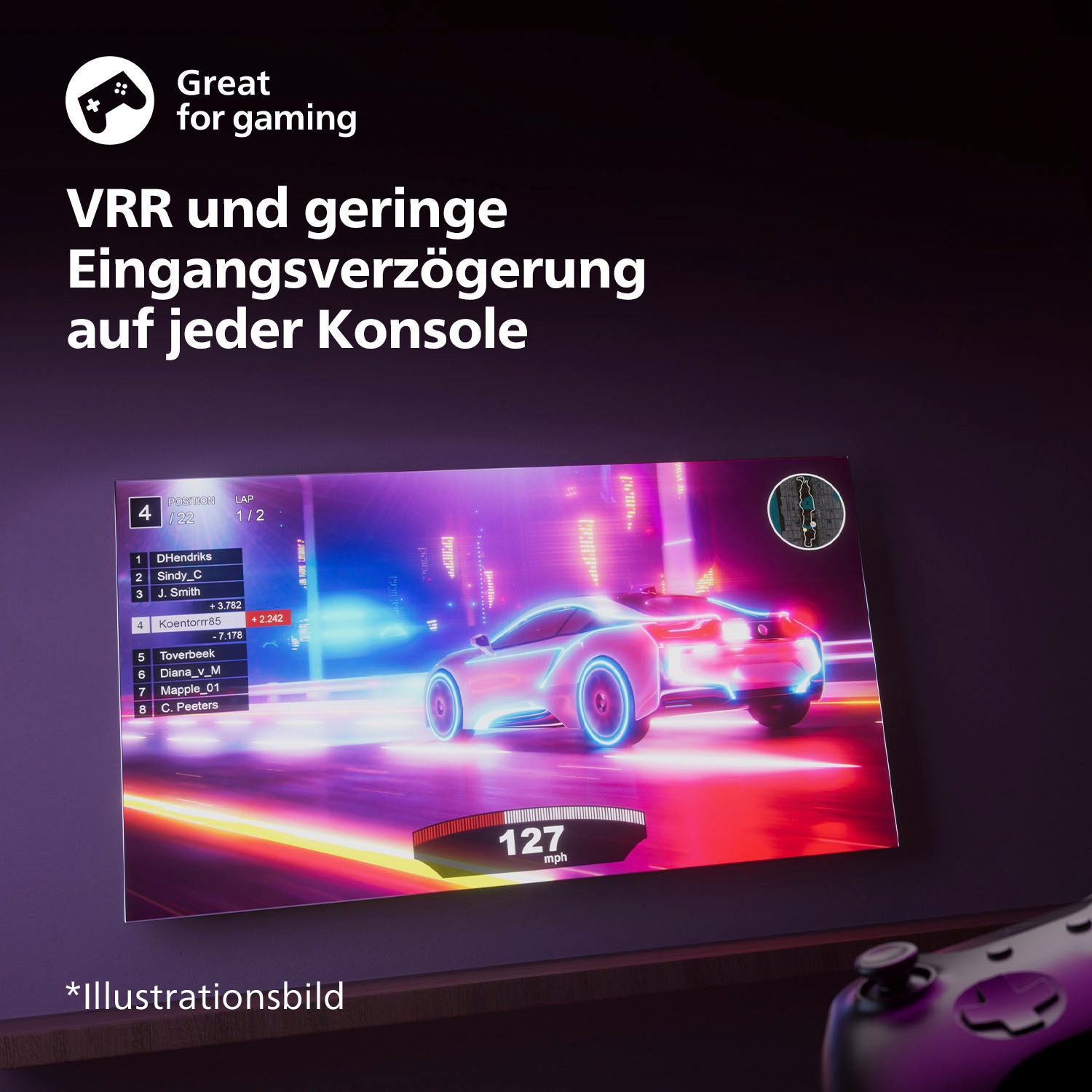 Philips LED-Fernseher »43PUS7609/12«, 4K Ultra HD, Smart-TV