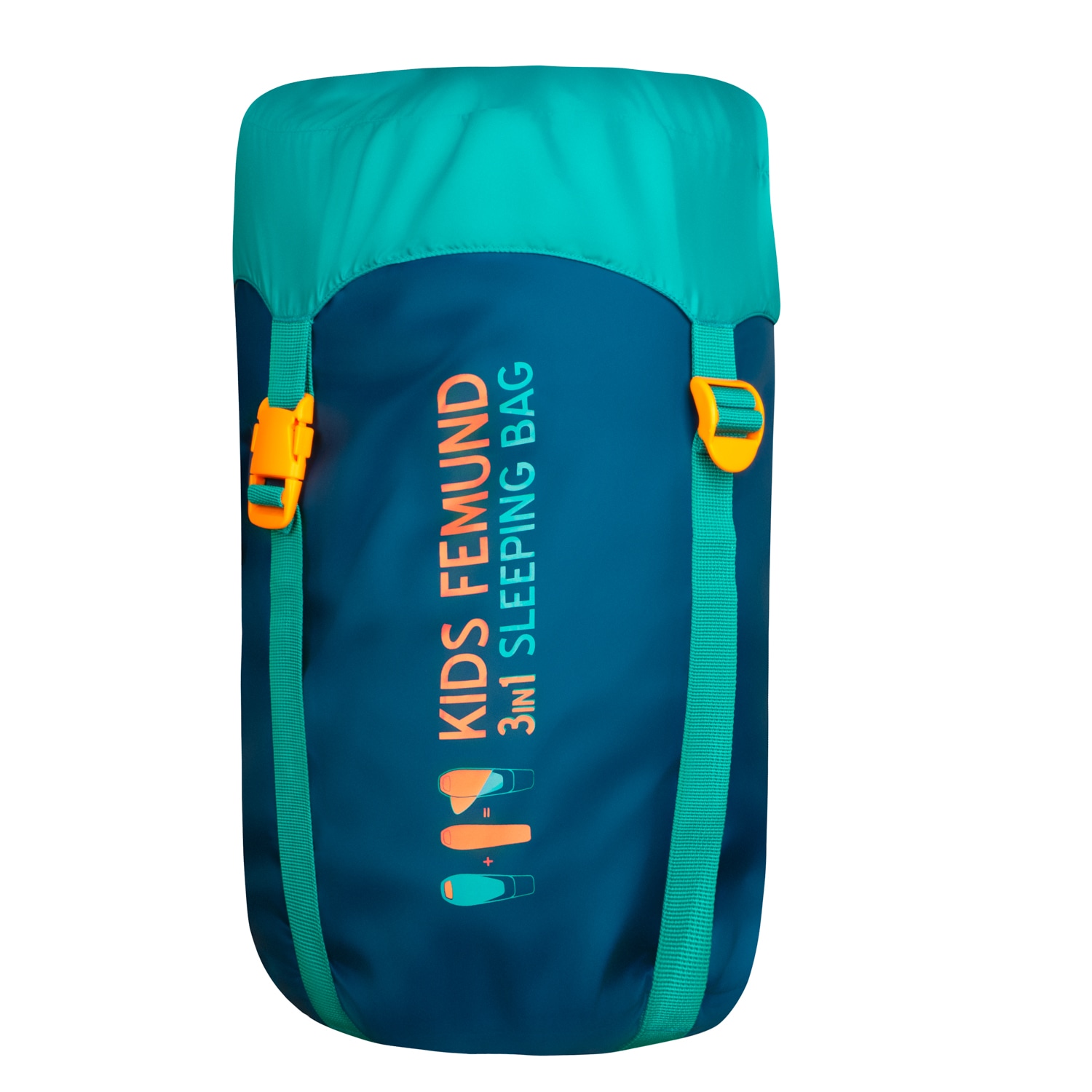 TROLLKIDS Mumienschlafsack »KIDS FEMUND 3IN1 SLEEPING BAG«