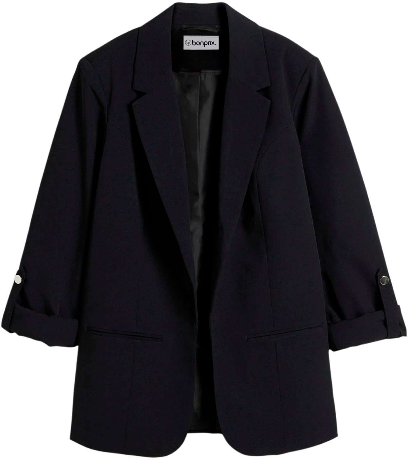 bonprix Jackenblazer »Blazer« mit klassischem Reverskragen, mit Stretch-Material