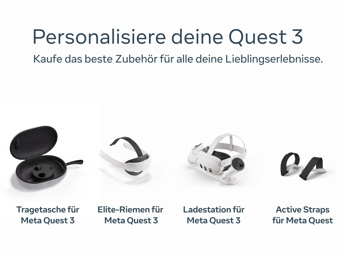 Meta Headset-Halterung »Quest 3 Elite-Riemen (Elite Strap)«