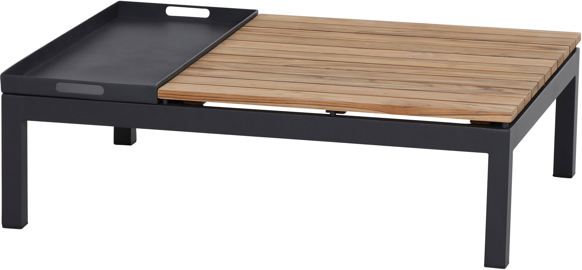 Siena Garden Gartenlounge-Set »Alvida« Set, 15 Stk. tlg. best. aus 2 Sofas, 1 Ecksofa, 1 Tisch und 12 Kissen