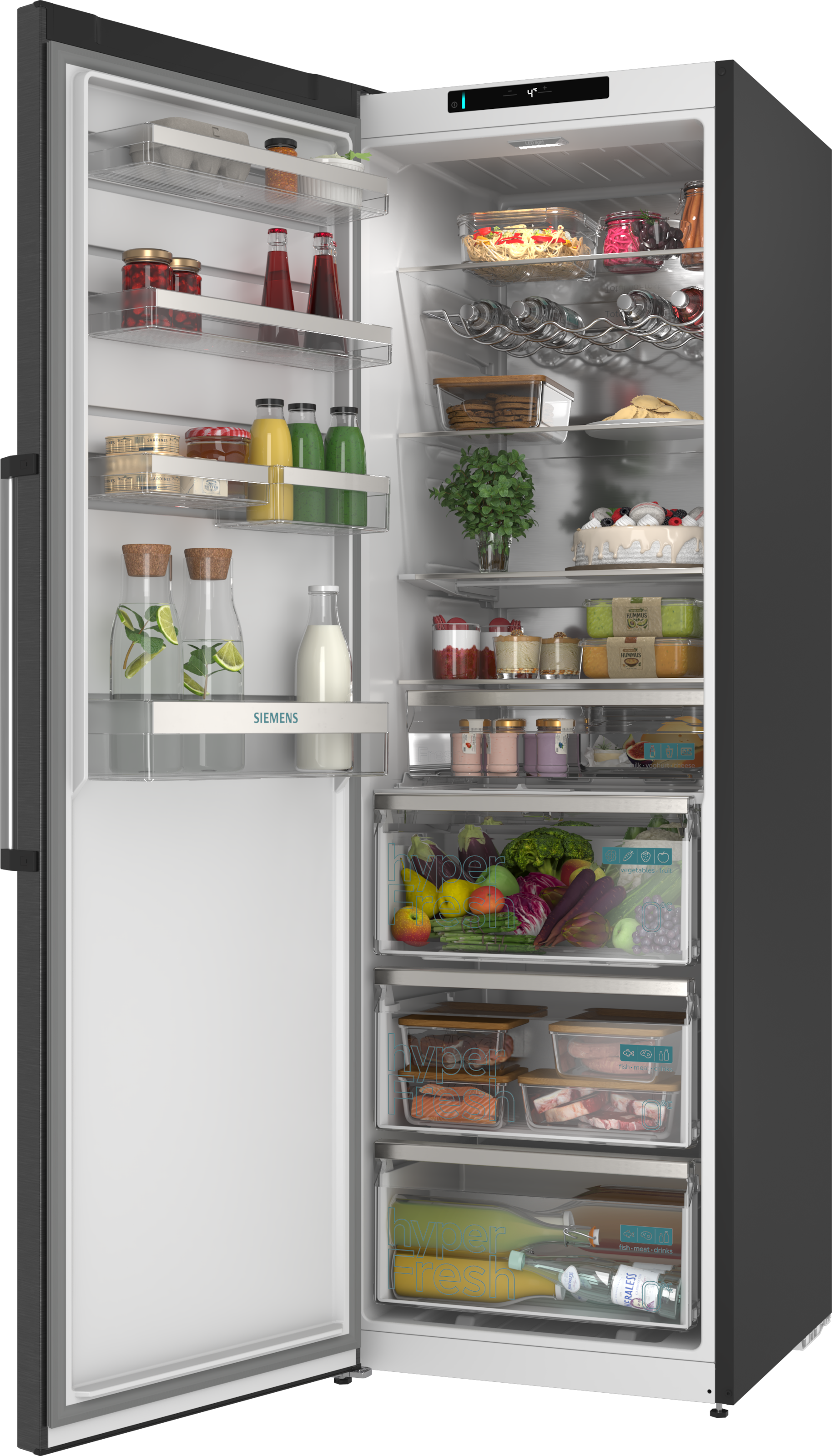 SIEMENS Kühlschrank iQ500 »KS36NAXCG« 186,2 cm hoch 59,5 cm breit